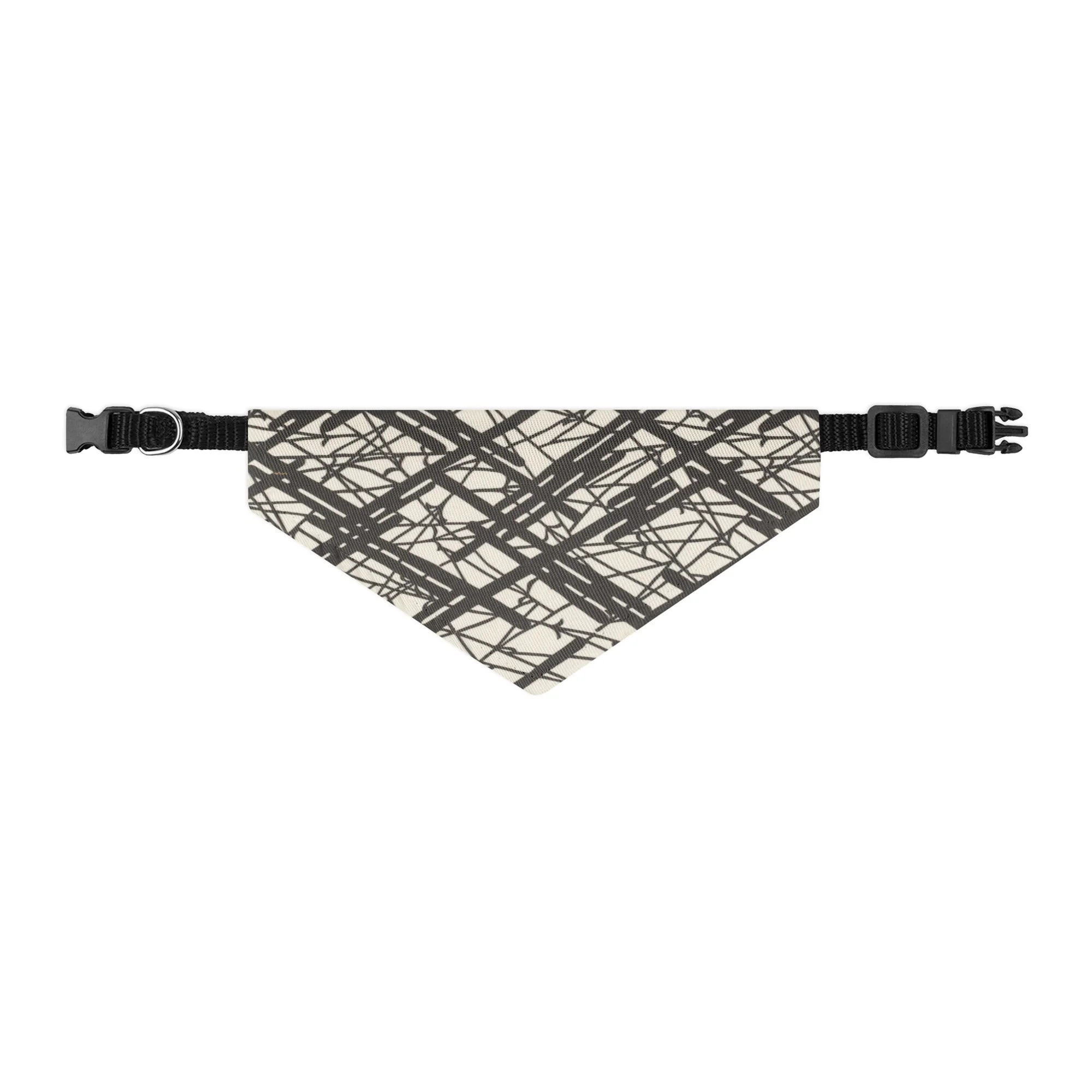 Sebastian & Clementine Vintage Collection Abstract Lines Bandana Collar for Dogs and Cats - Image 5