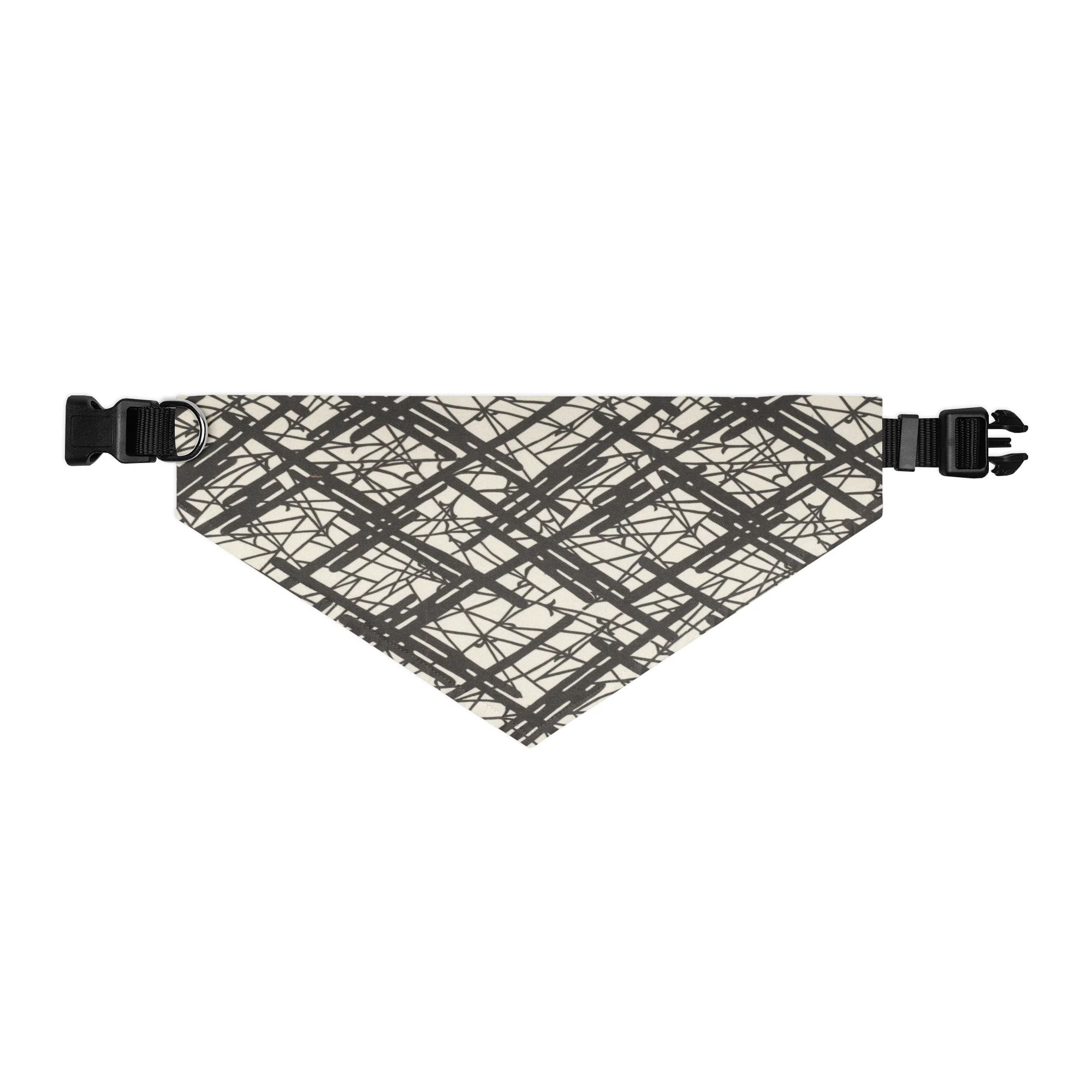Sebastian & Clementine Vintage Collection Abstract Lines Bandana Collar for Dogs and Cats - Image 6