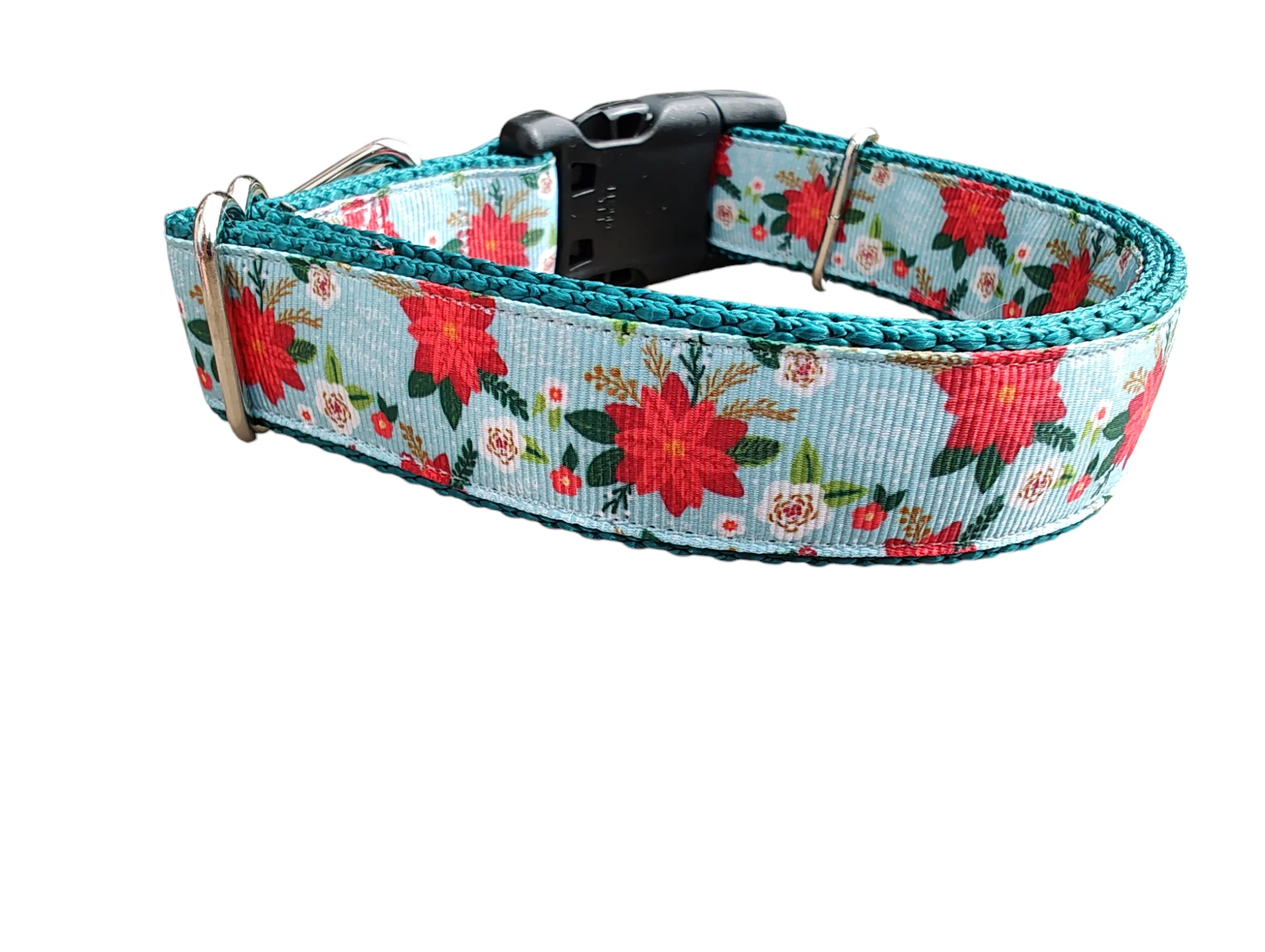 Secret Swear Christmas Nylon Dog Collar - Image 2
