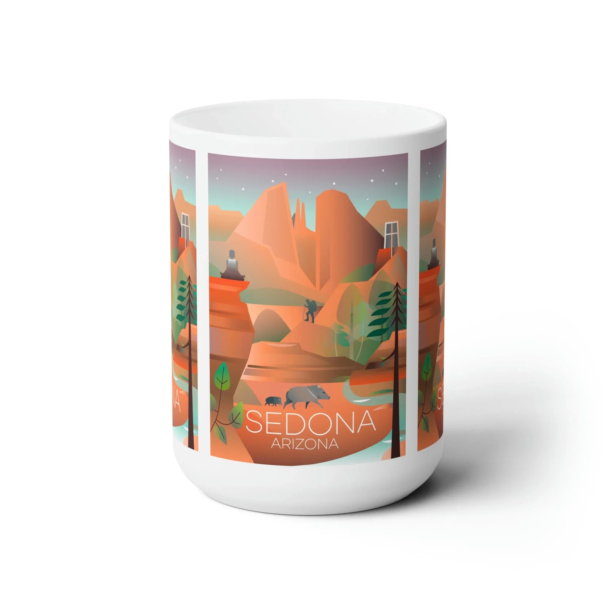 Sedona Ceramic Mug 11oz or 15oz - Image 2