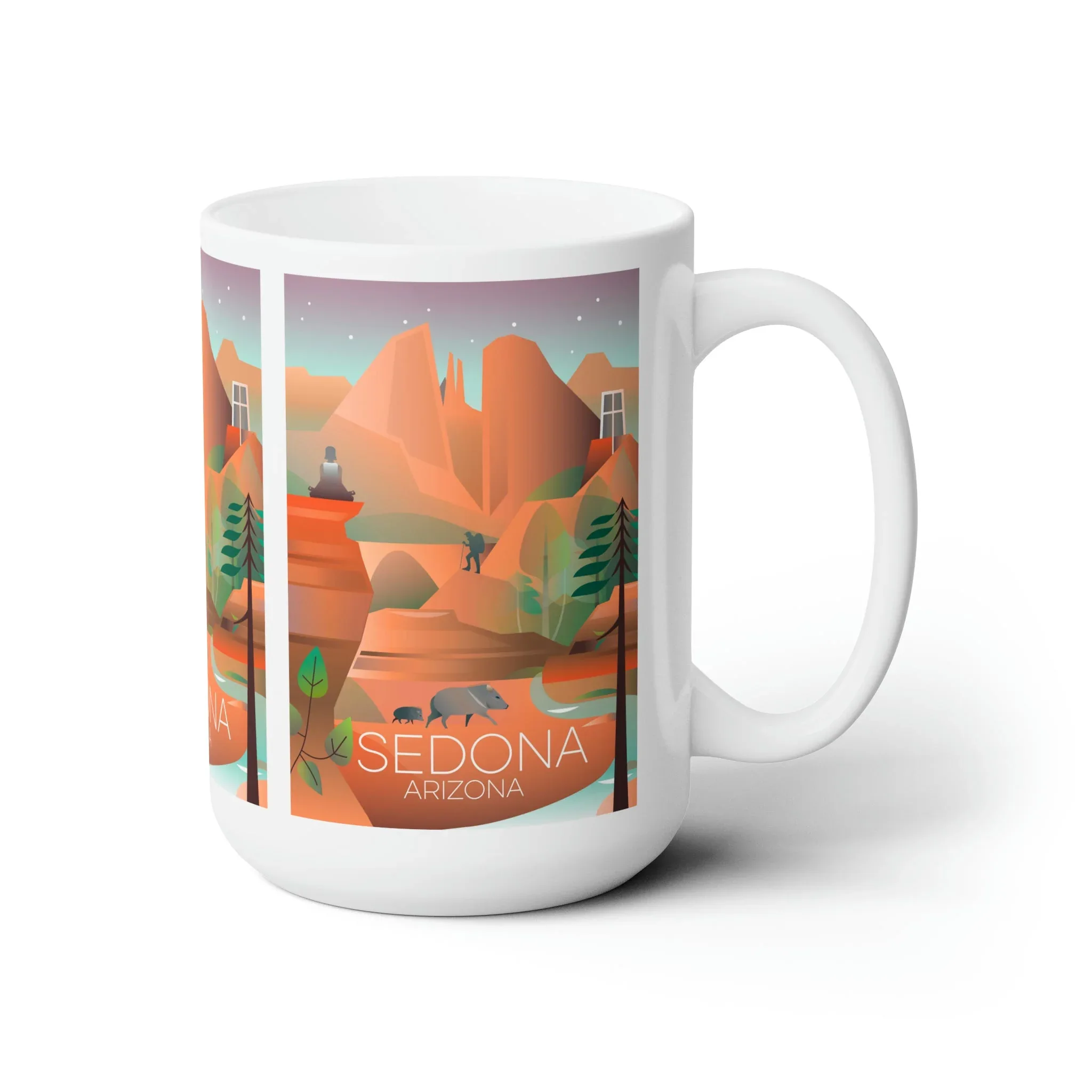 Sedona Ceramic Mug 11oz or 15oz - Image 3