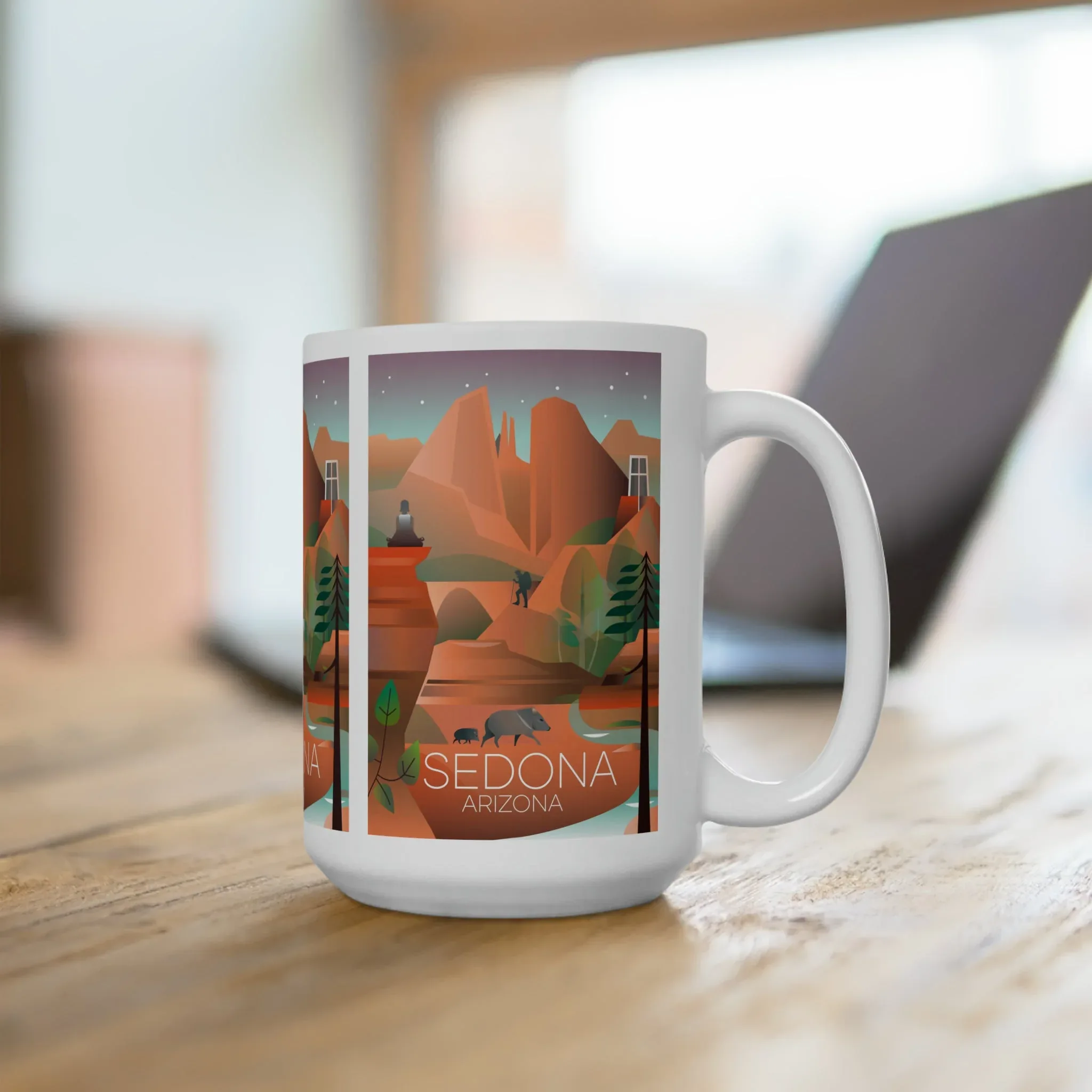 Sedona Ceramic Mug 11oz or 15oz - Image 4