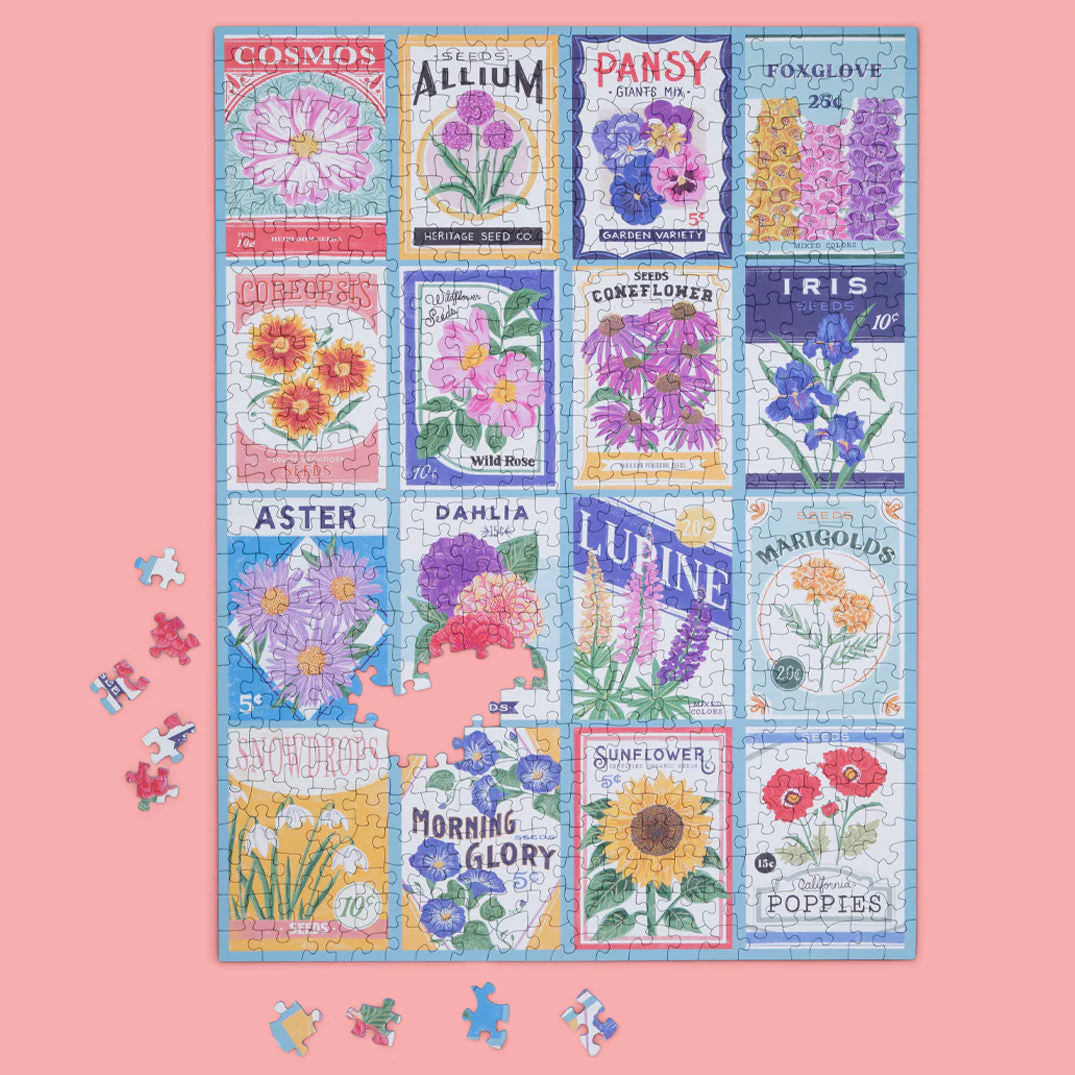 Seed Packets 500 Piece Puzzle - Image 2