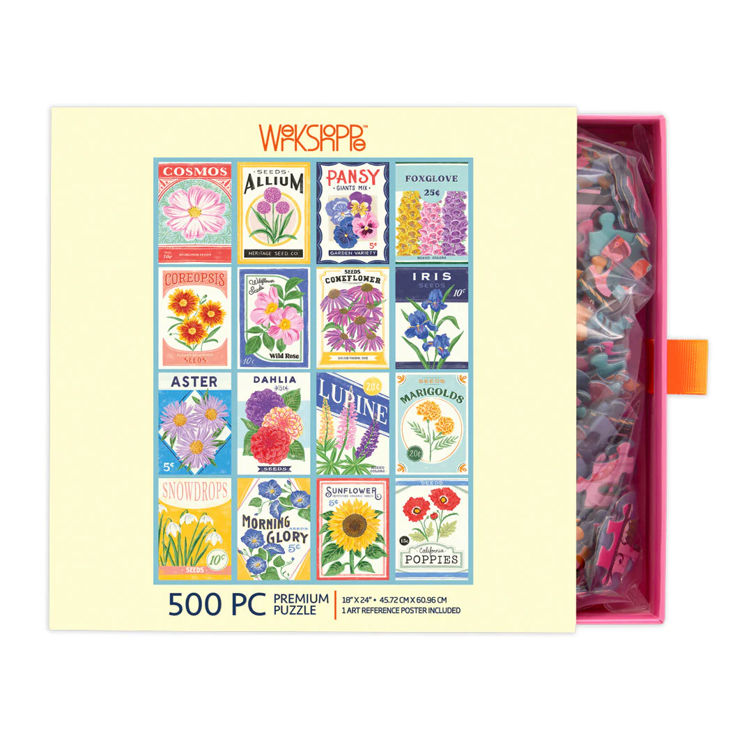 Seed Packets 500 Piece Puzzle - Image 3