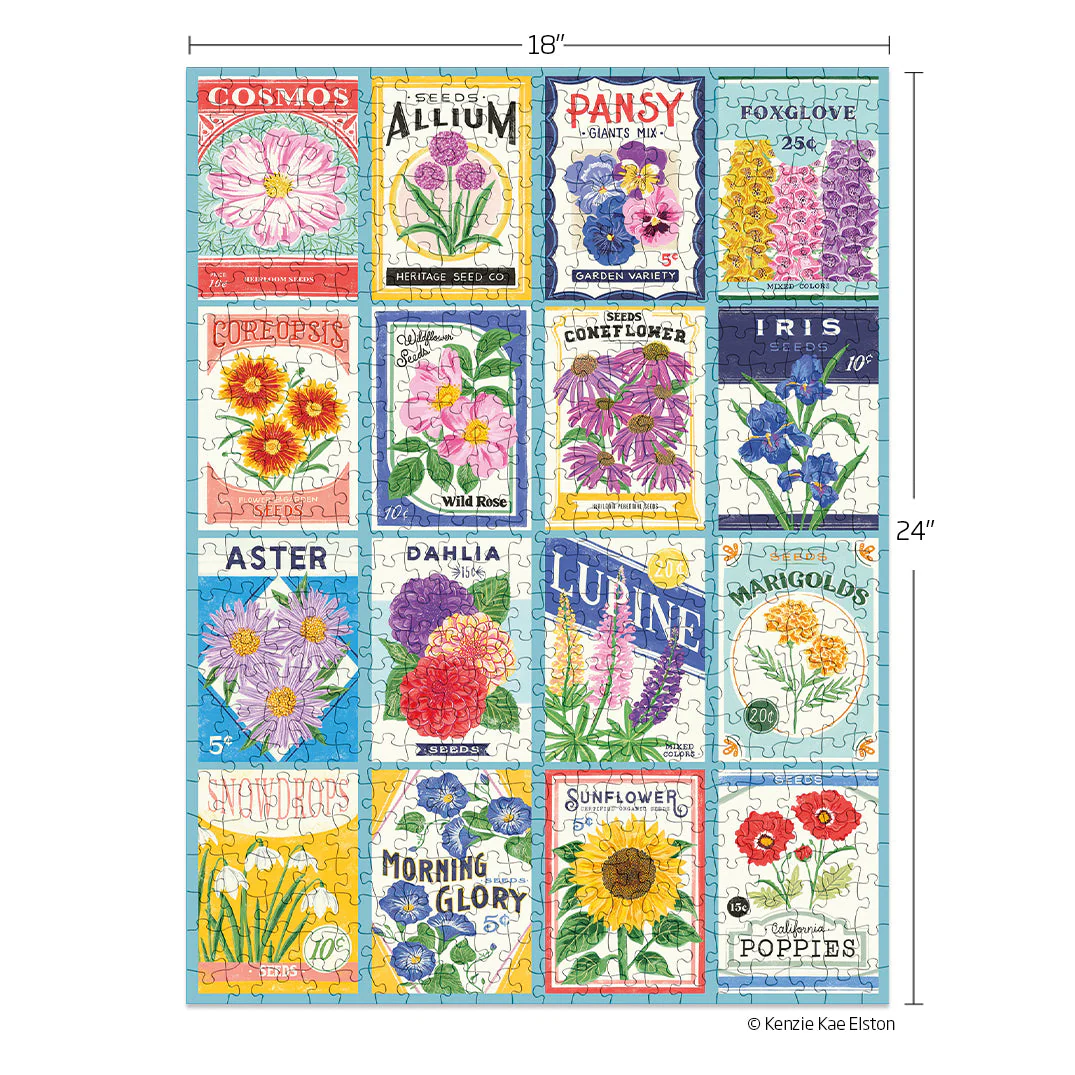 Seed Packets 500 Piece Puzzle - Image 5