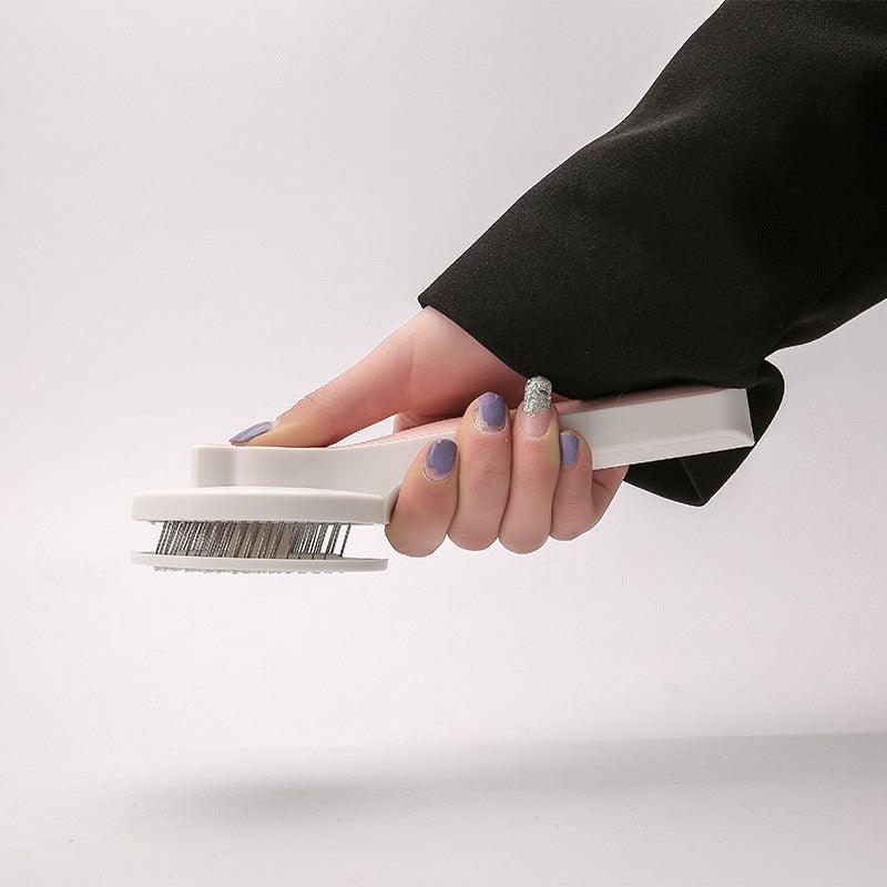 Self Cleaning Pet Grooming  Slicker Brush - Image 10