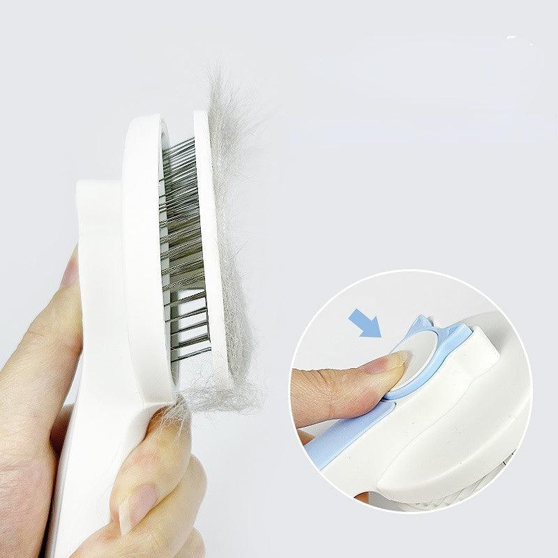 Self Cleaning Pet Grooming  Slicker Brush - Image 4