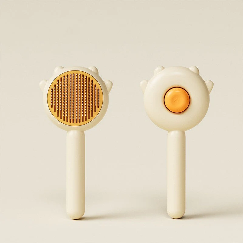 Self-Cleaning Pet Hair Remover Brush - Image 4