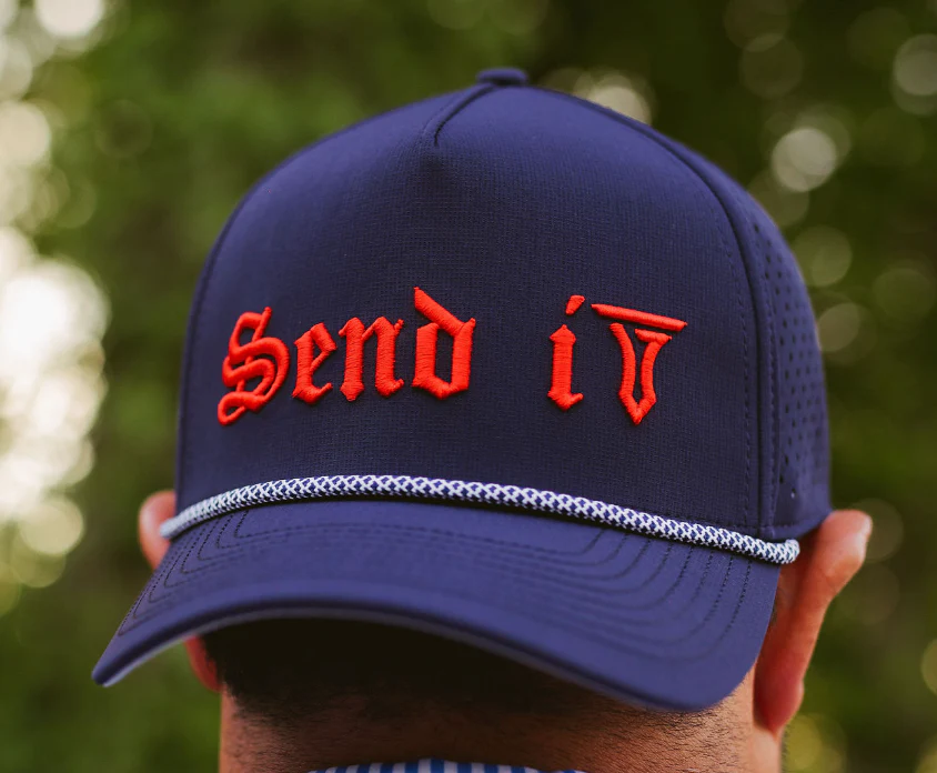 Send It Rope Hat - Navy - Image 5