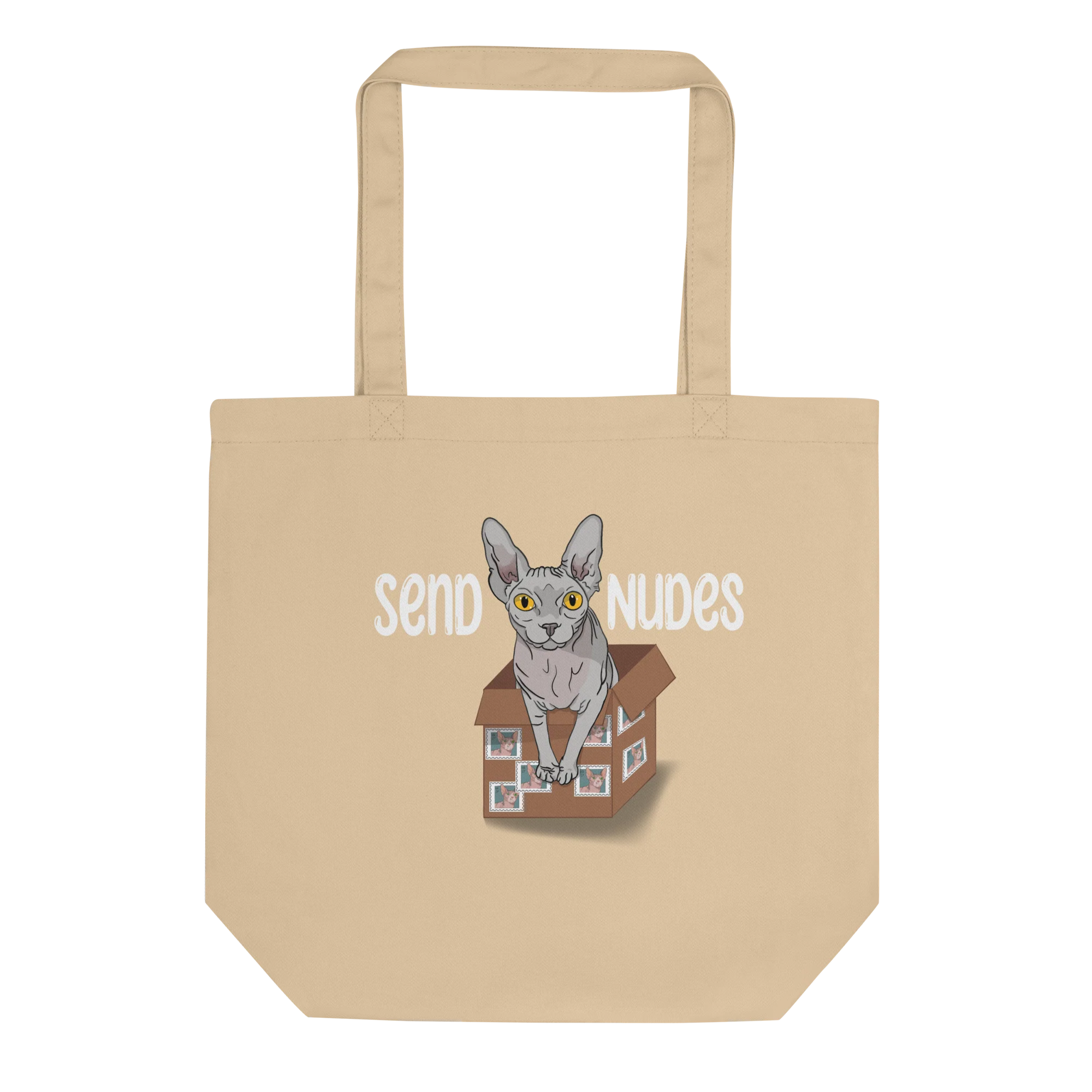 "SEND NUDES" ECO TOTE - Image 2