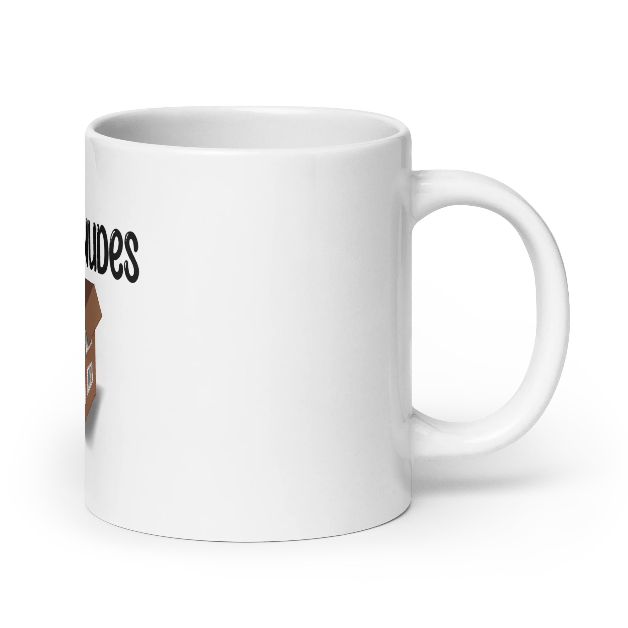 "SEND NUDES" SPHYNX COFFEE MUG - Image 2