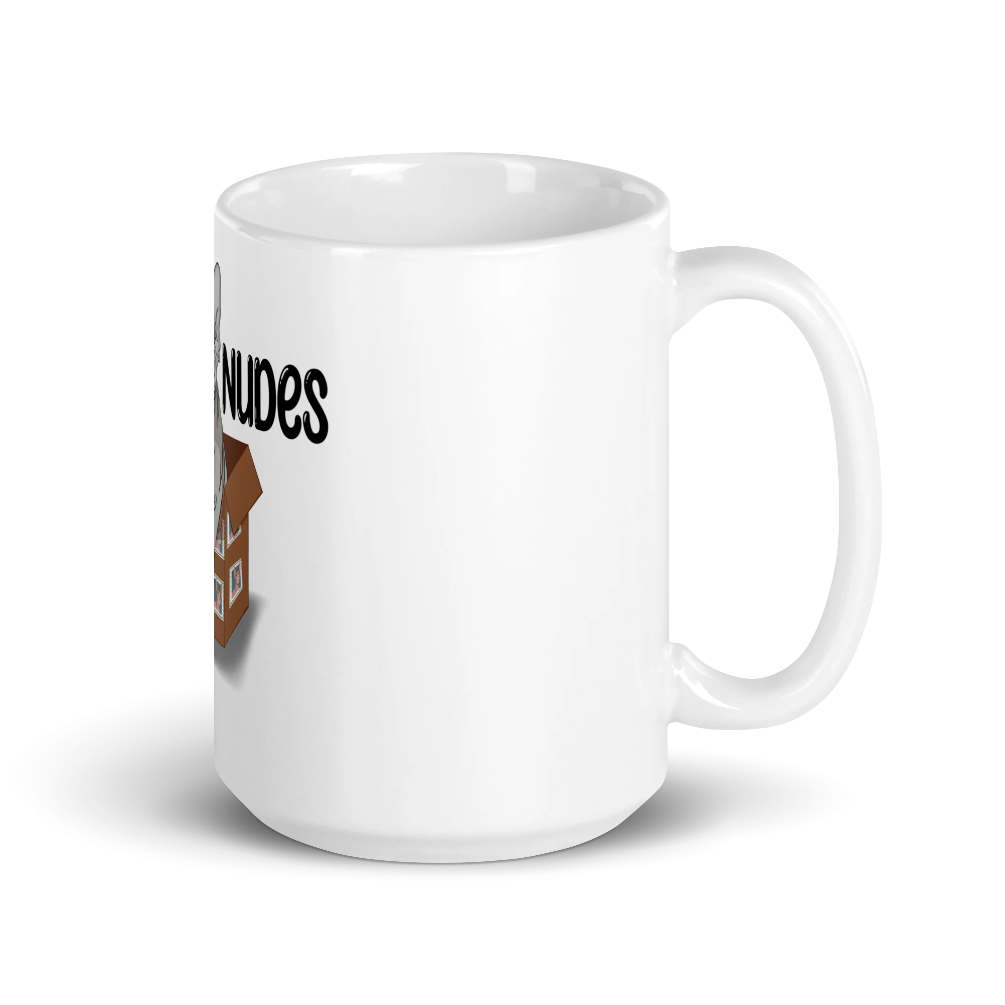"SEND NUDES" SPHYNX COFFEE MUG - Image 6