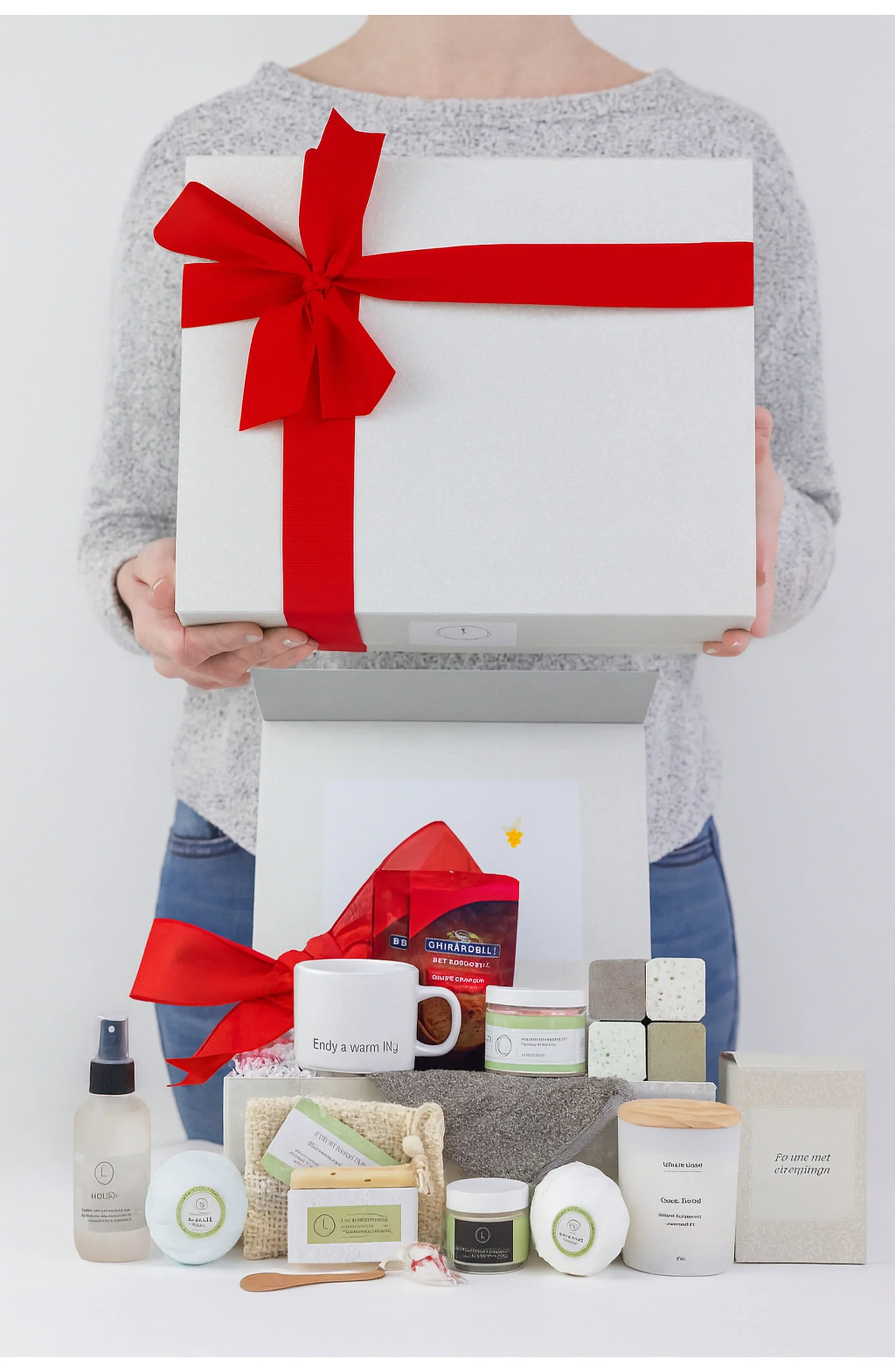 Sending a BIG hug Luxury Gift Spa Set - Full on Pampering - Image 2