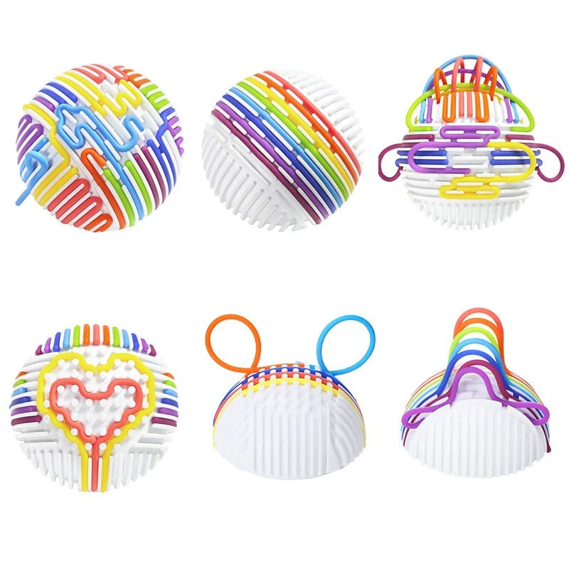 Sensory Activity Ball Puzzle Decompression Anxiety Training Silicone Toy - Image 5