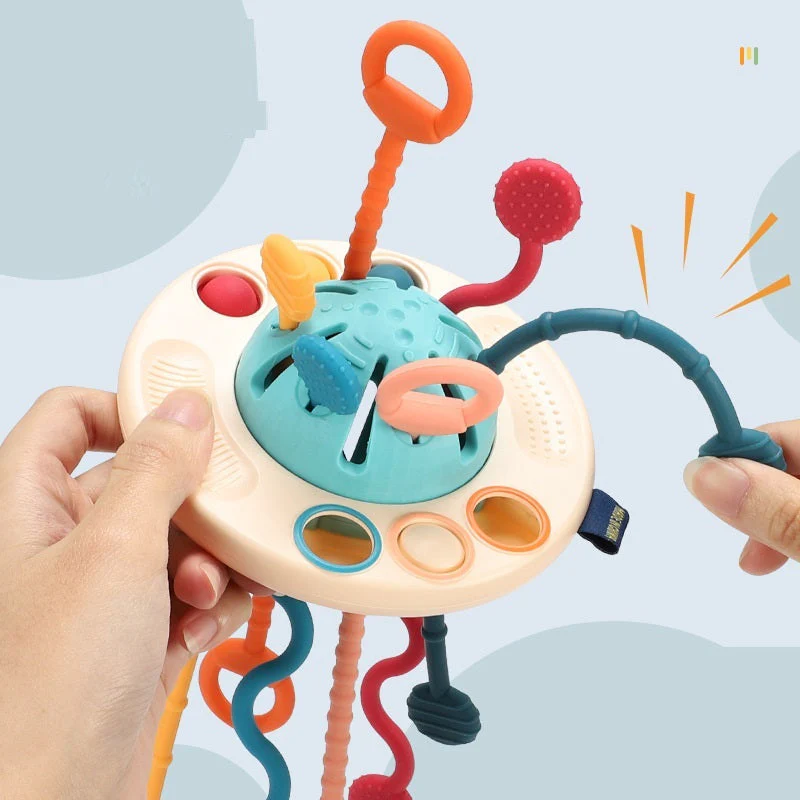 Sensory Development Silicone Finger Lala Play Toys - Image 2