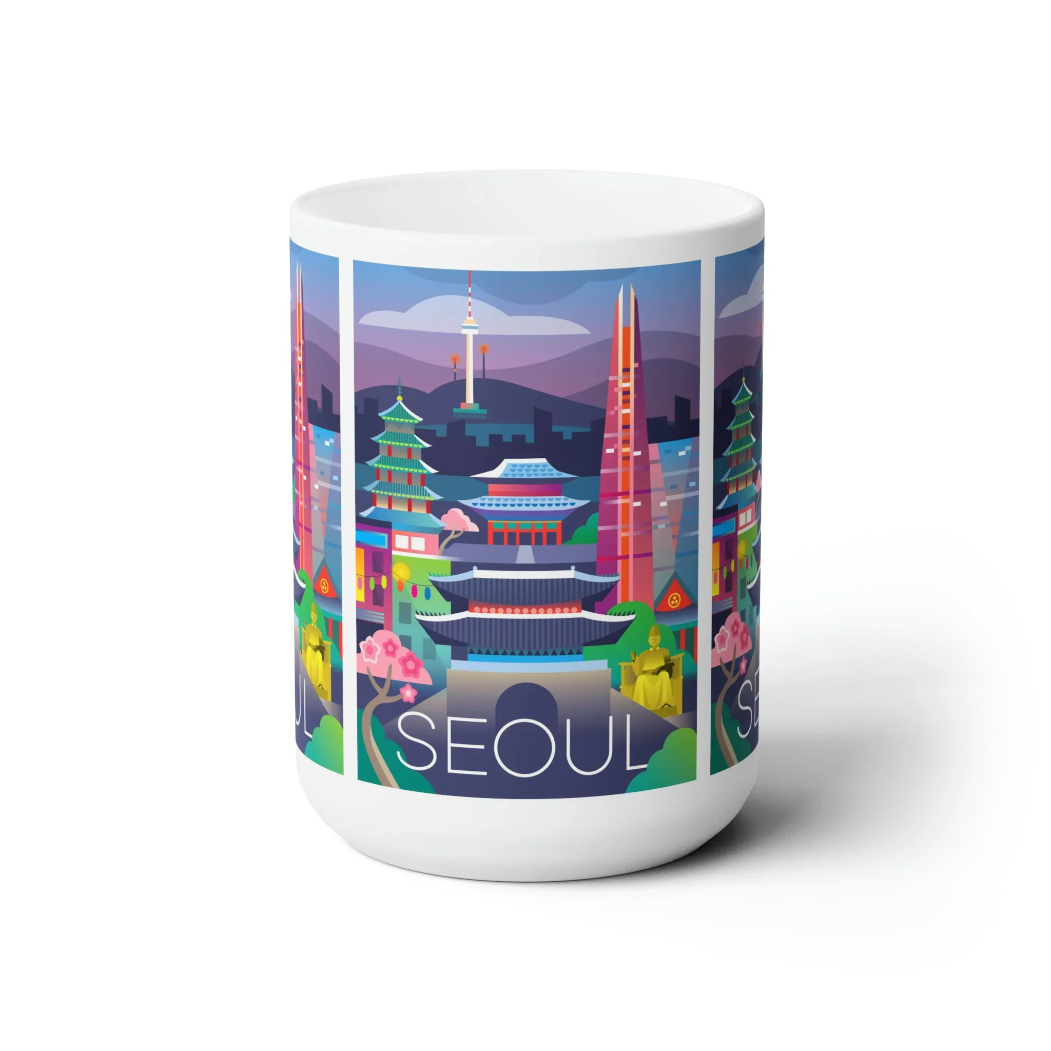 Seoul Ceramic Mug 11oz or 15oz - Image 2