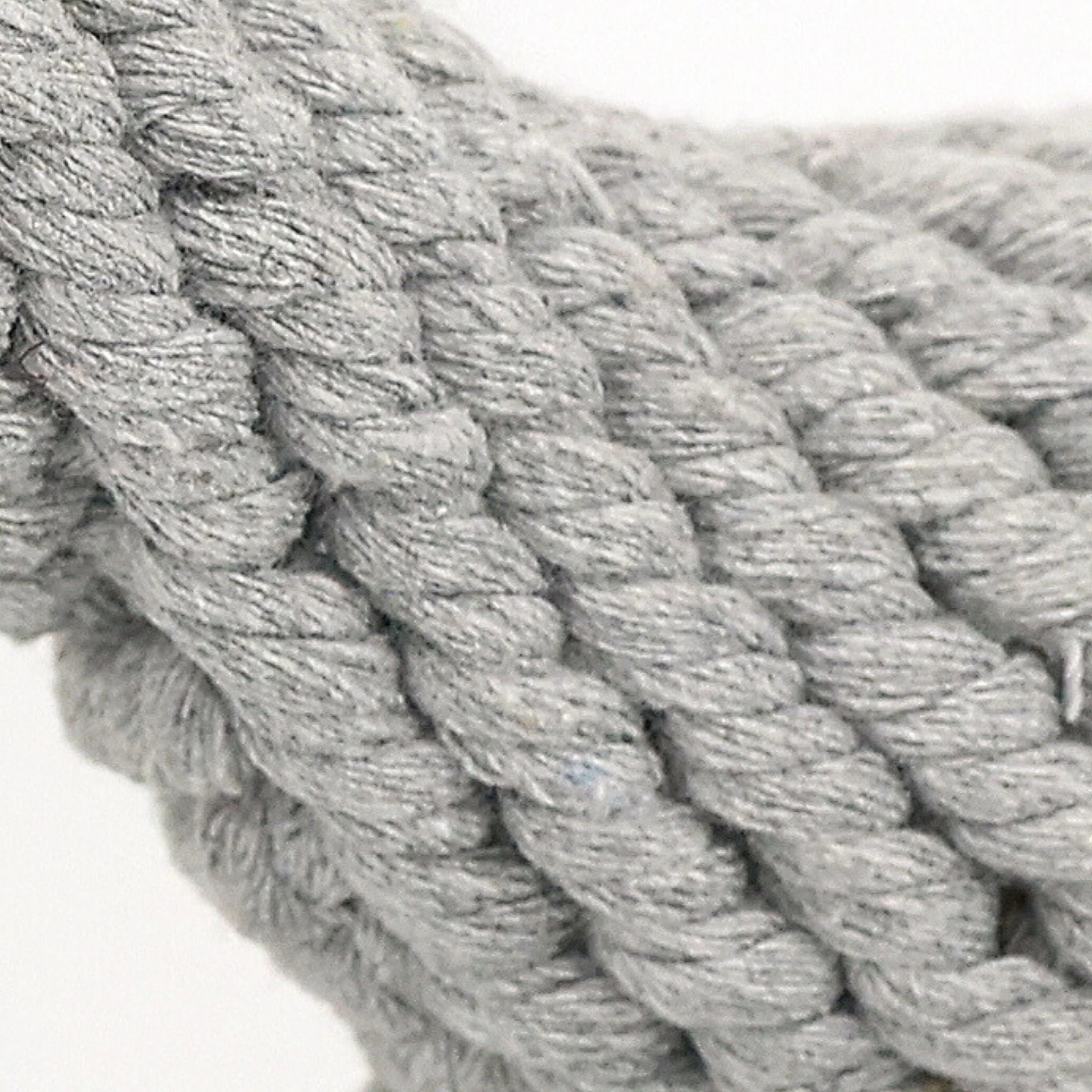 Serene the Gray Horse Rope Toy by Knotty Pawz - Image 3