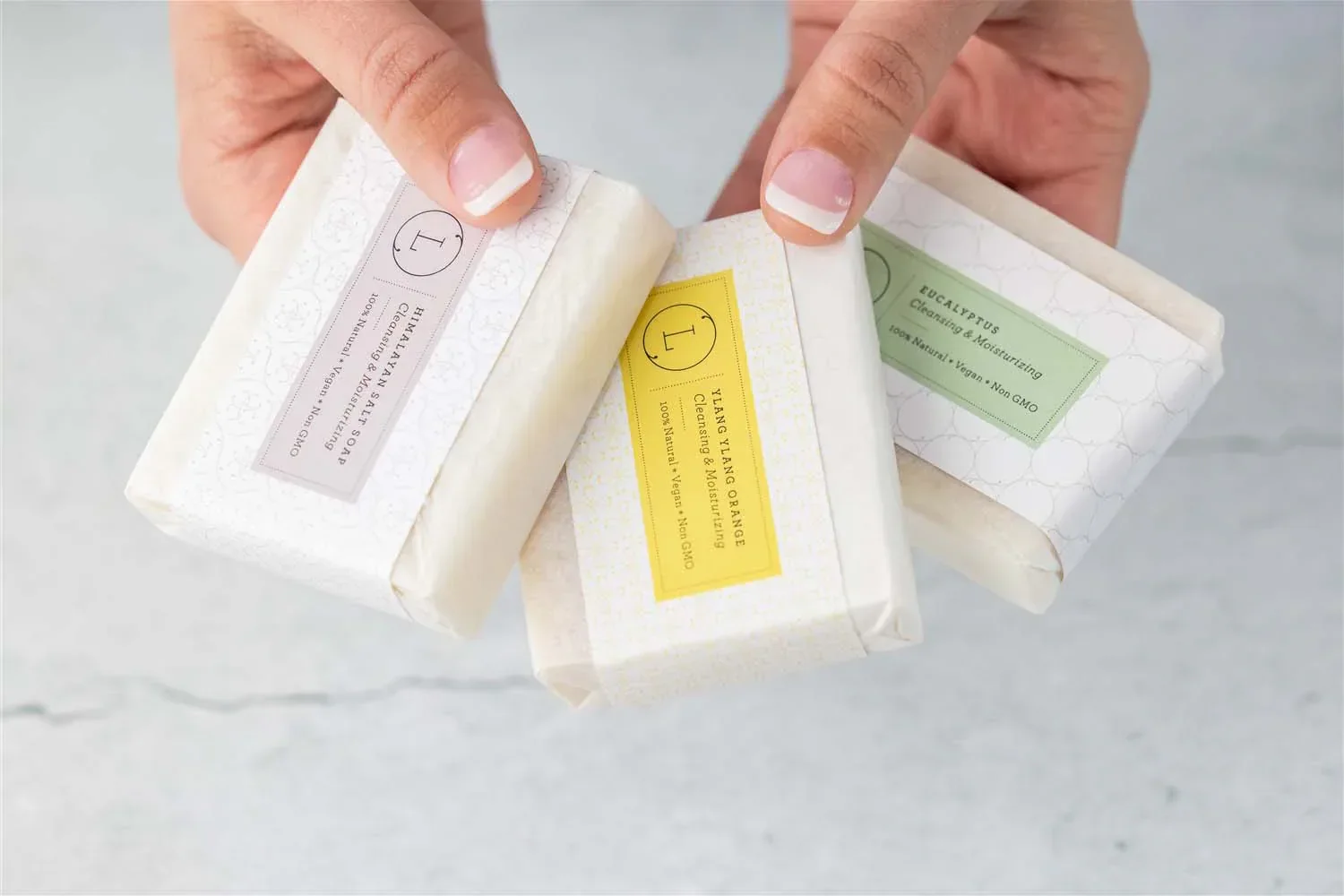 Set of  6 Handmade cold process ,Natural Soap Bars in gift Set box - Image 8