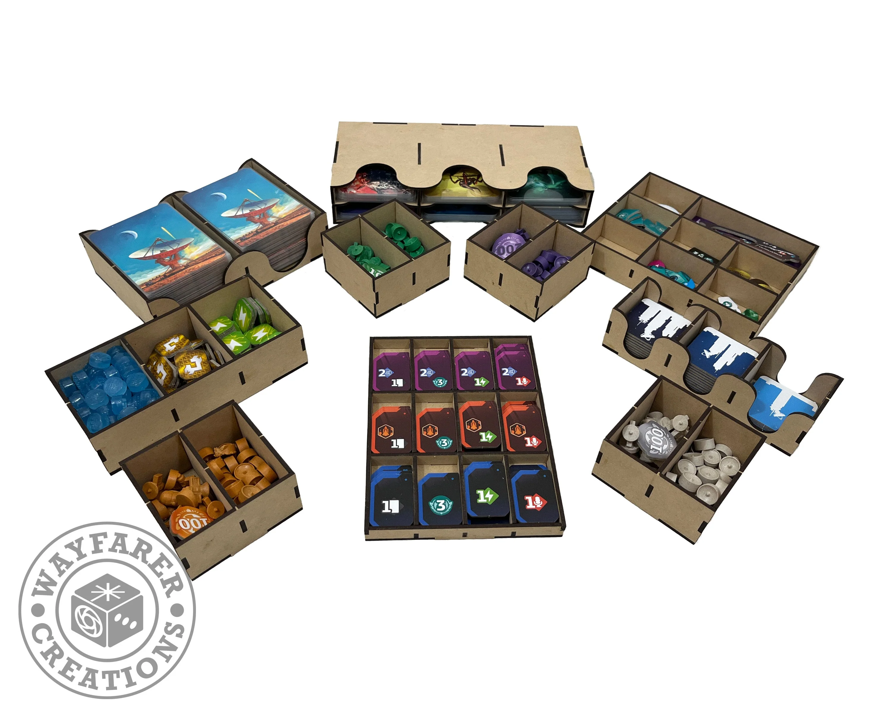 SETI Board Game Organizer Insert - Image 2