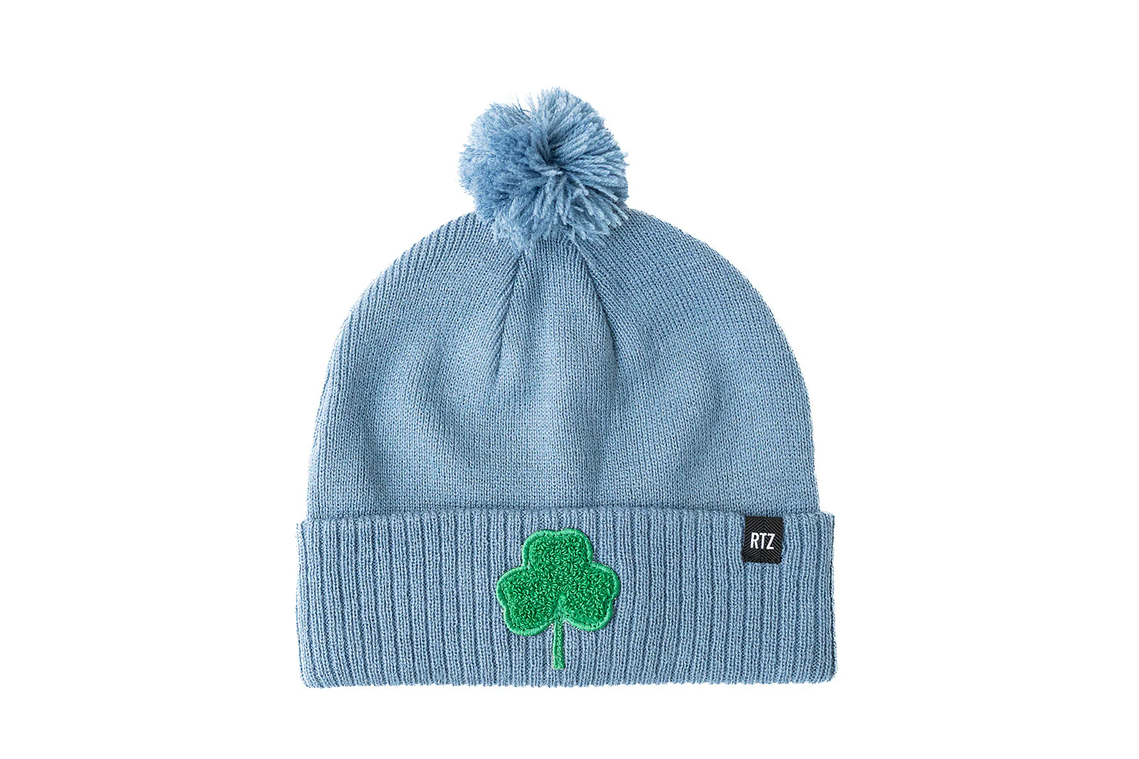 Shamrock Patch Pom Pom Hat - Image 2