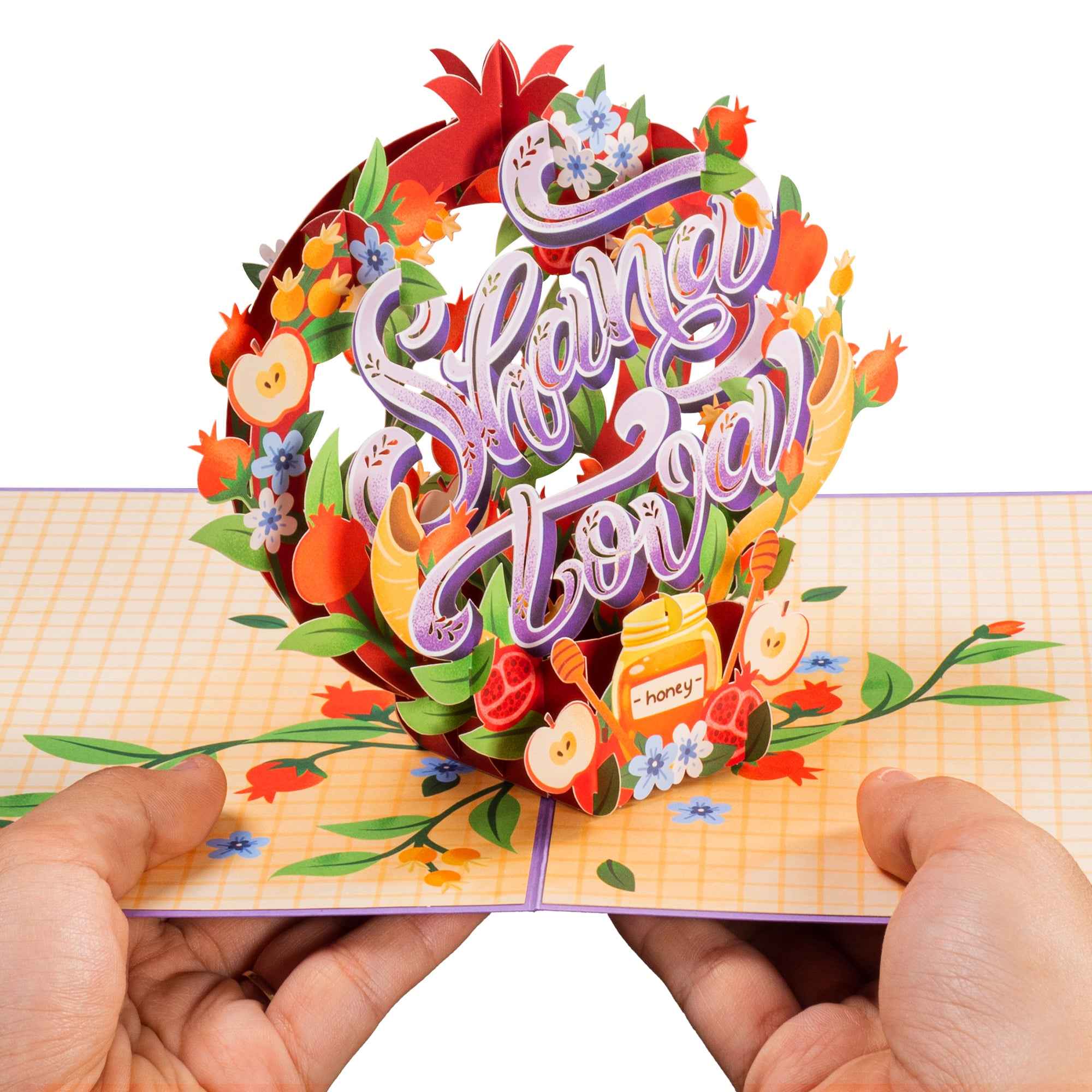 Shana Tova Pop Up Card - Image 4