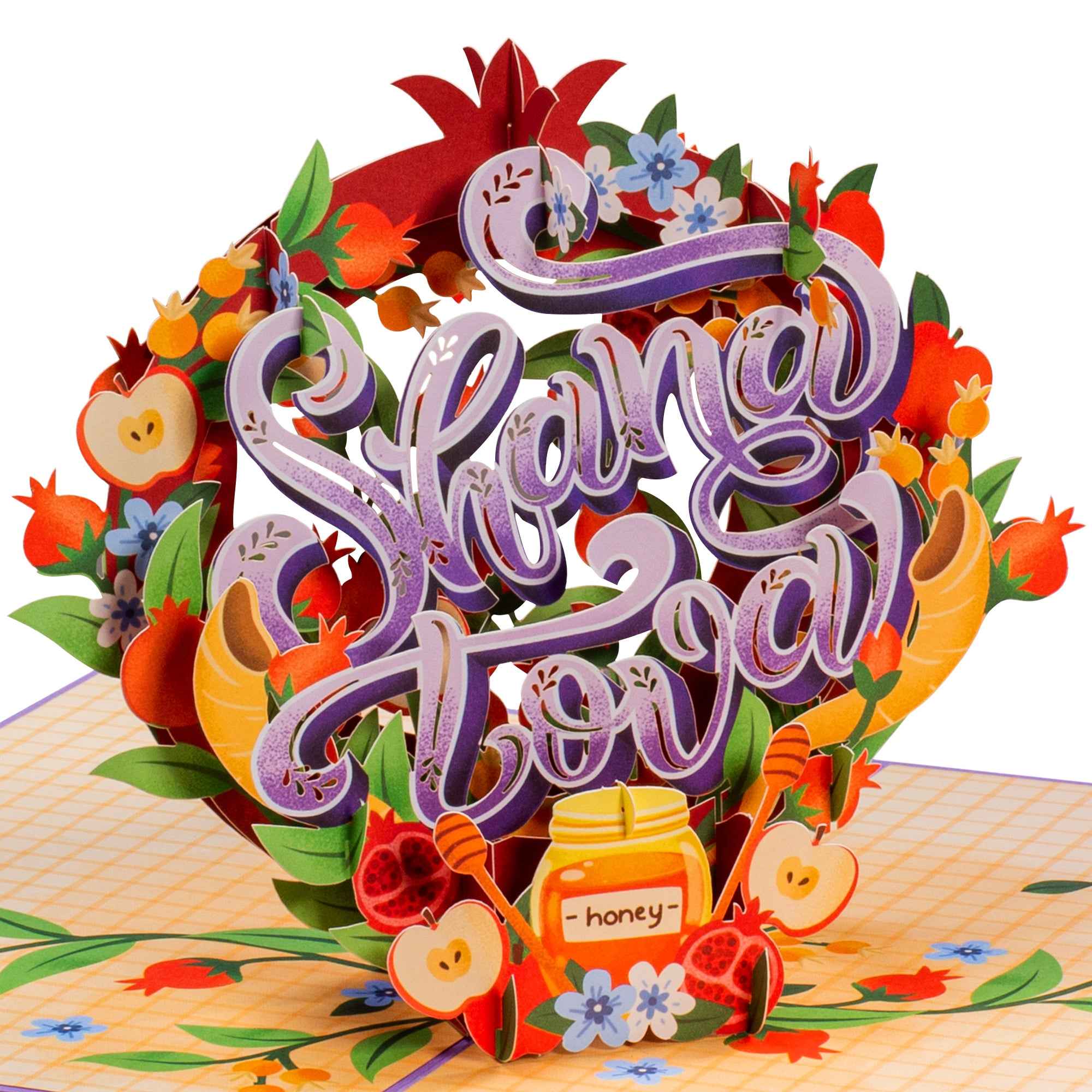 Shana Tova Pop Up Card - Image 7