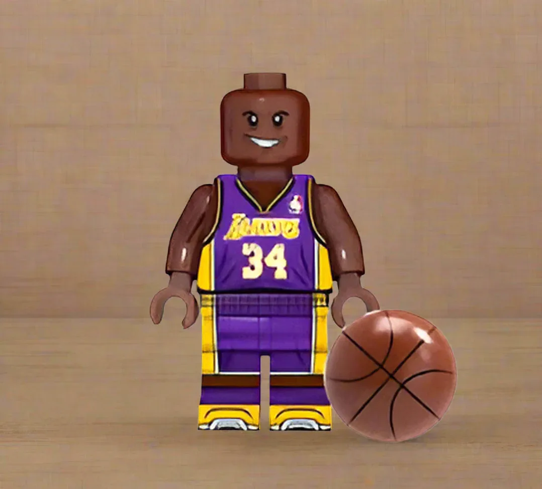 Shaquille O'Neal Custom Basketball Minifigure - Image 2