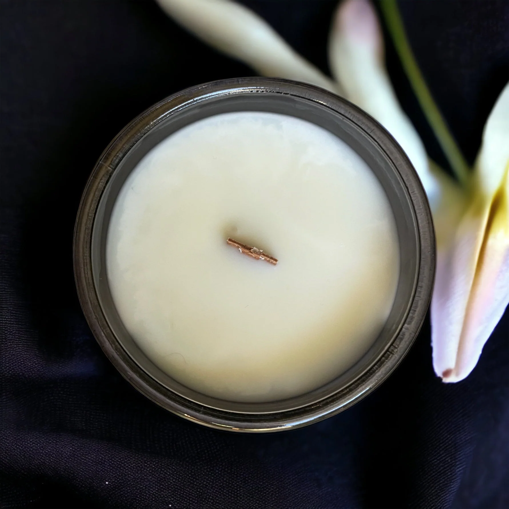 Shared Trauma Candles - Purity Culture - 13 Oz Crackling Wood Wick - Lavender & Smoked Vanilla - Image 7