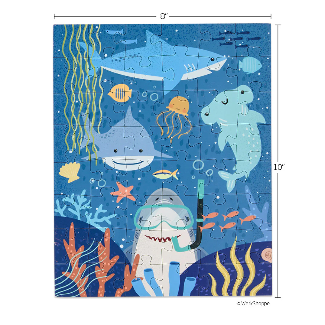 Shark Tank 48 Piece Puzzle Snax - Image 3