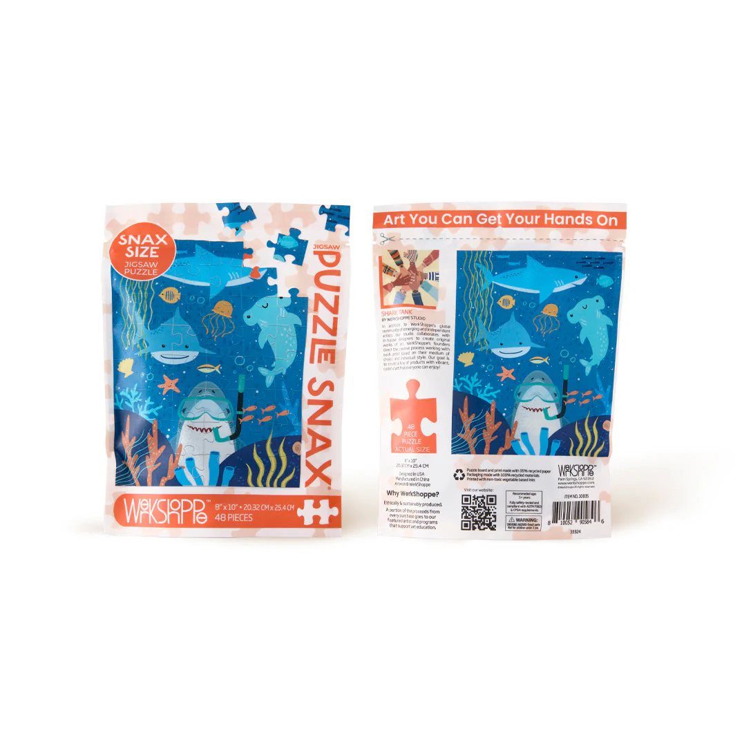 Shark Tank 48 Piece Puzzle Snax - Image 4