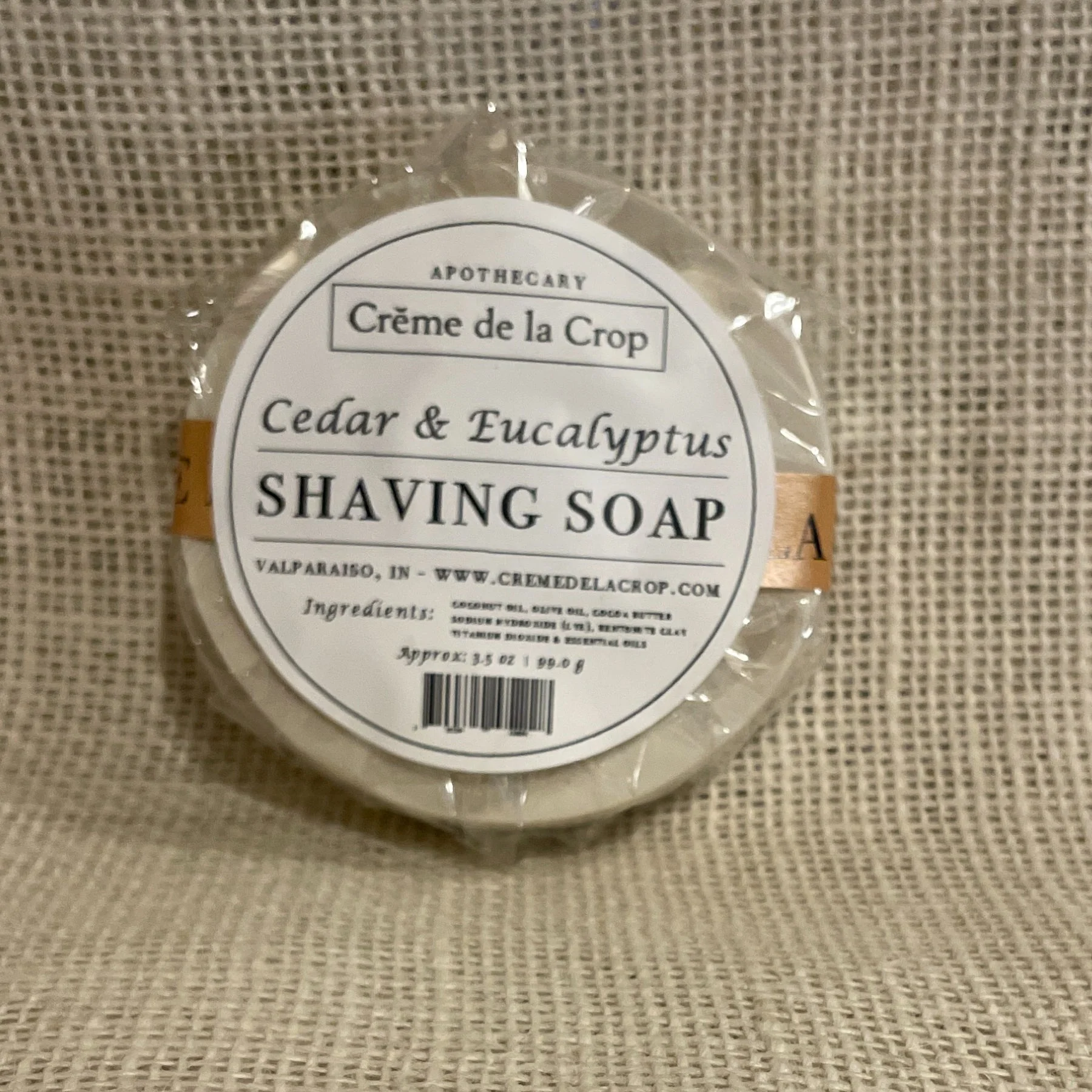 Shaving Soap - Cedar & Eucalyptus - Image 3