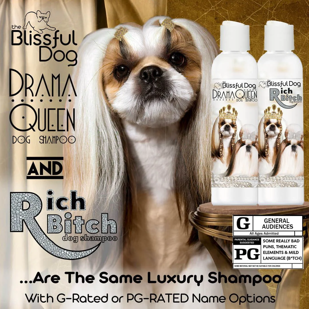 Shih Tzu Rich Bitch & Drama Queen Shampoo - Image 2