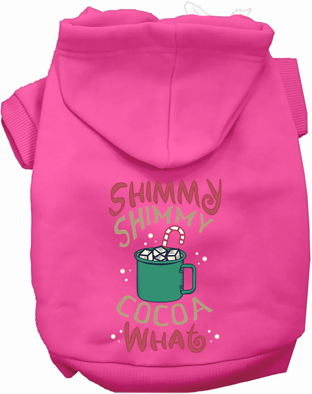 Shimmy Shimmy Cocoa What Christmas Pet Hoodie - Image 6