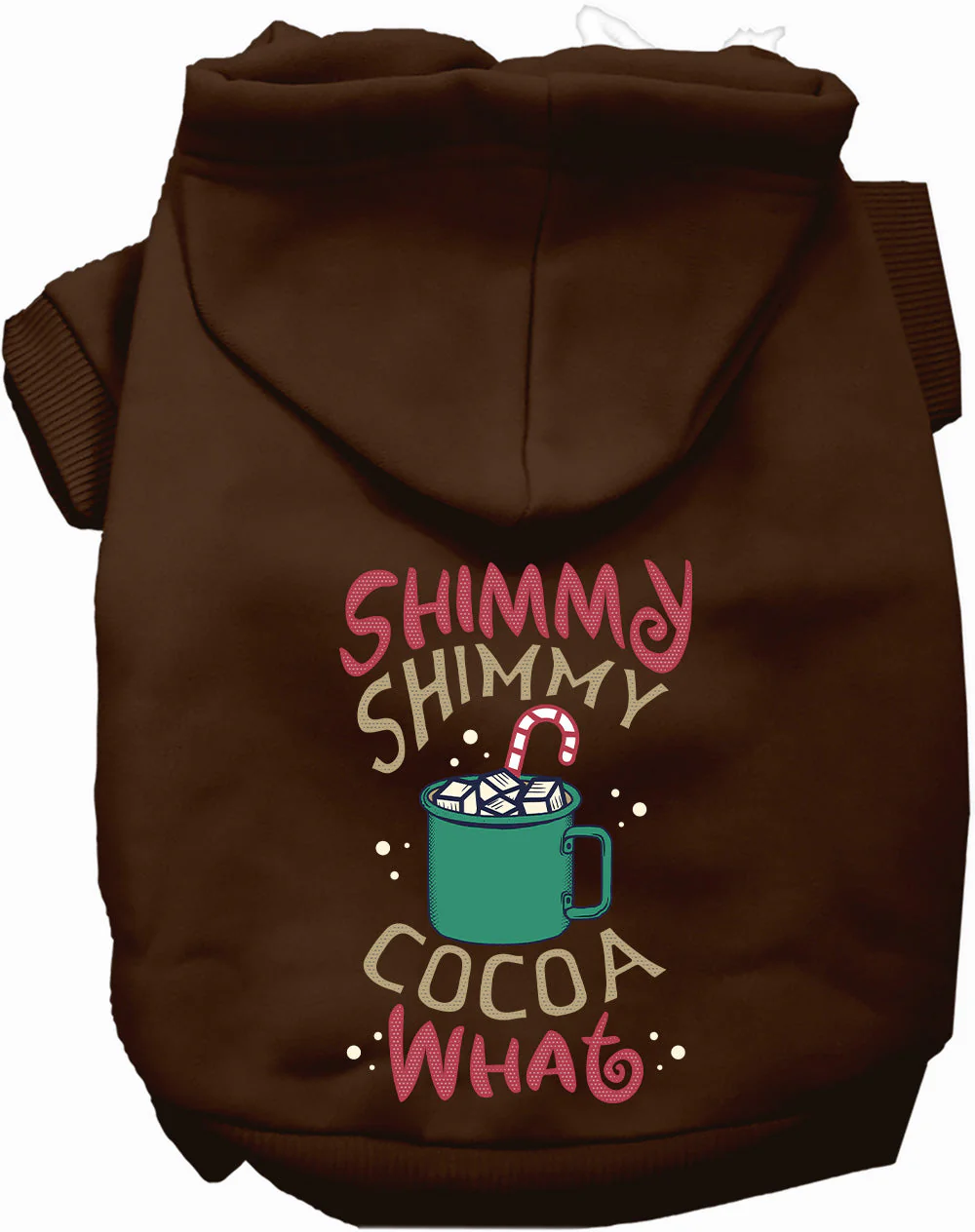 Shimmy Shimmy Cocoa What Christmas Pet Hoodie - Image 7