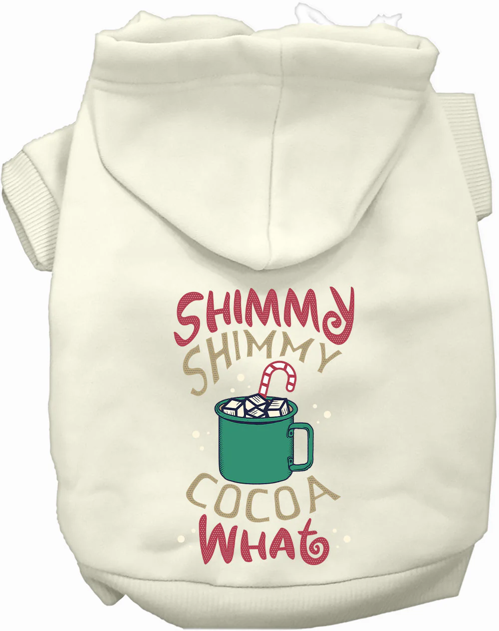 Shimmy Shimmy Cocoa What Christmas Pet Hoodie - Image 8