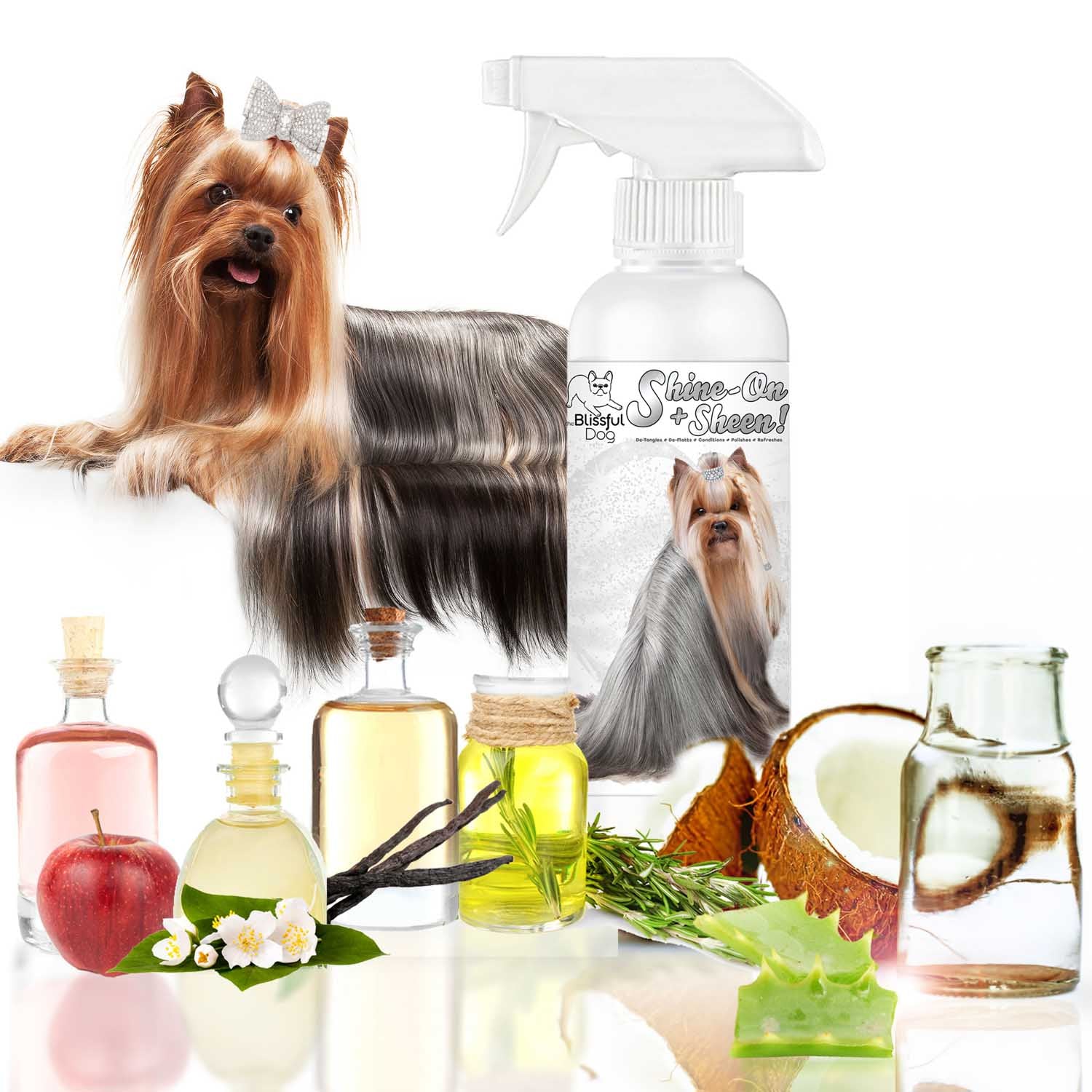 Shine-On+Sheen Dog De-Tangling Coat Spray - Image 3