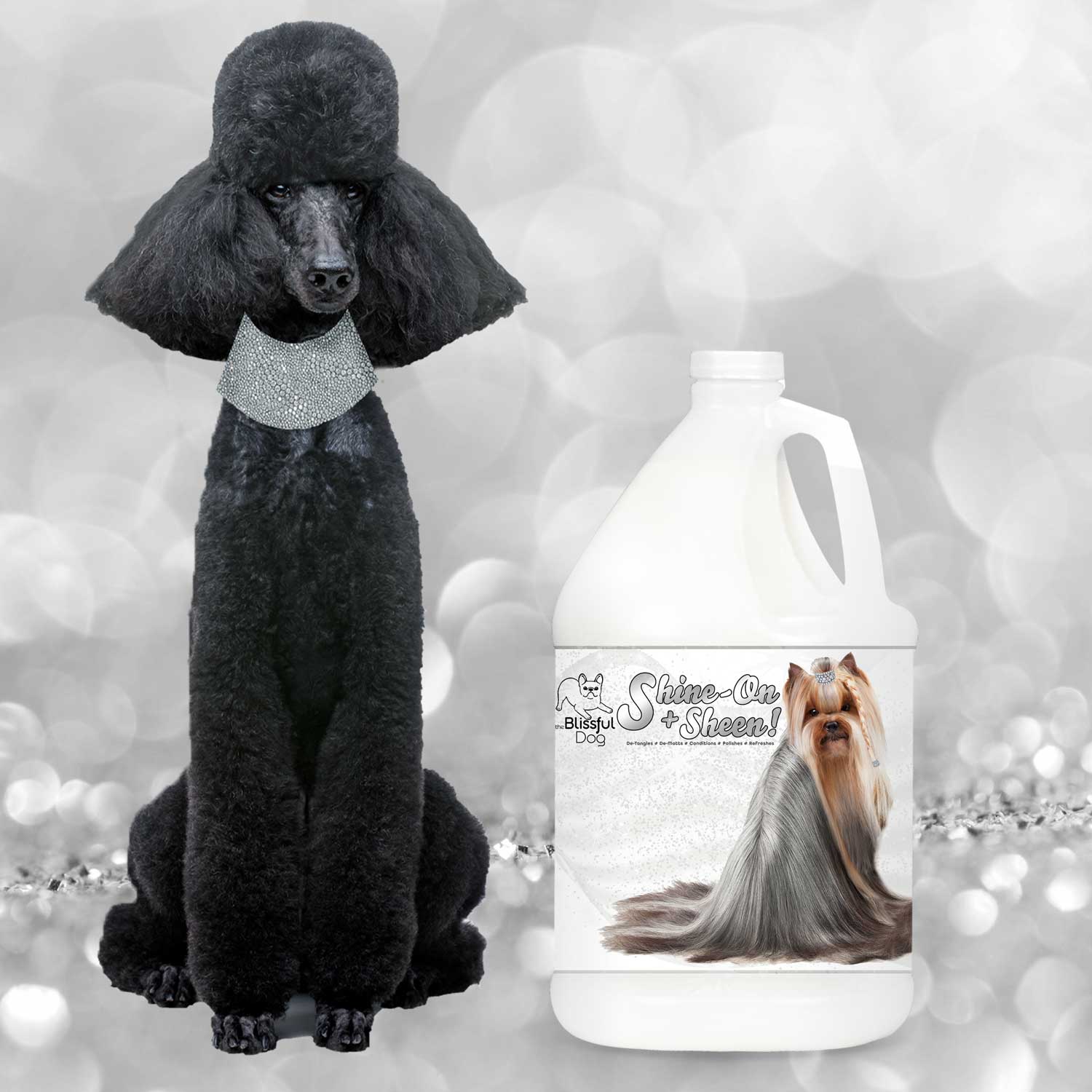 Shine-On+Sheen Dog De-Tangling Coat Spray - Image 4