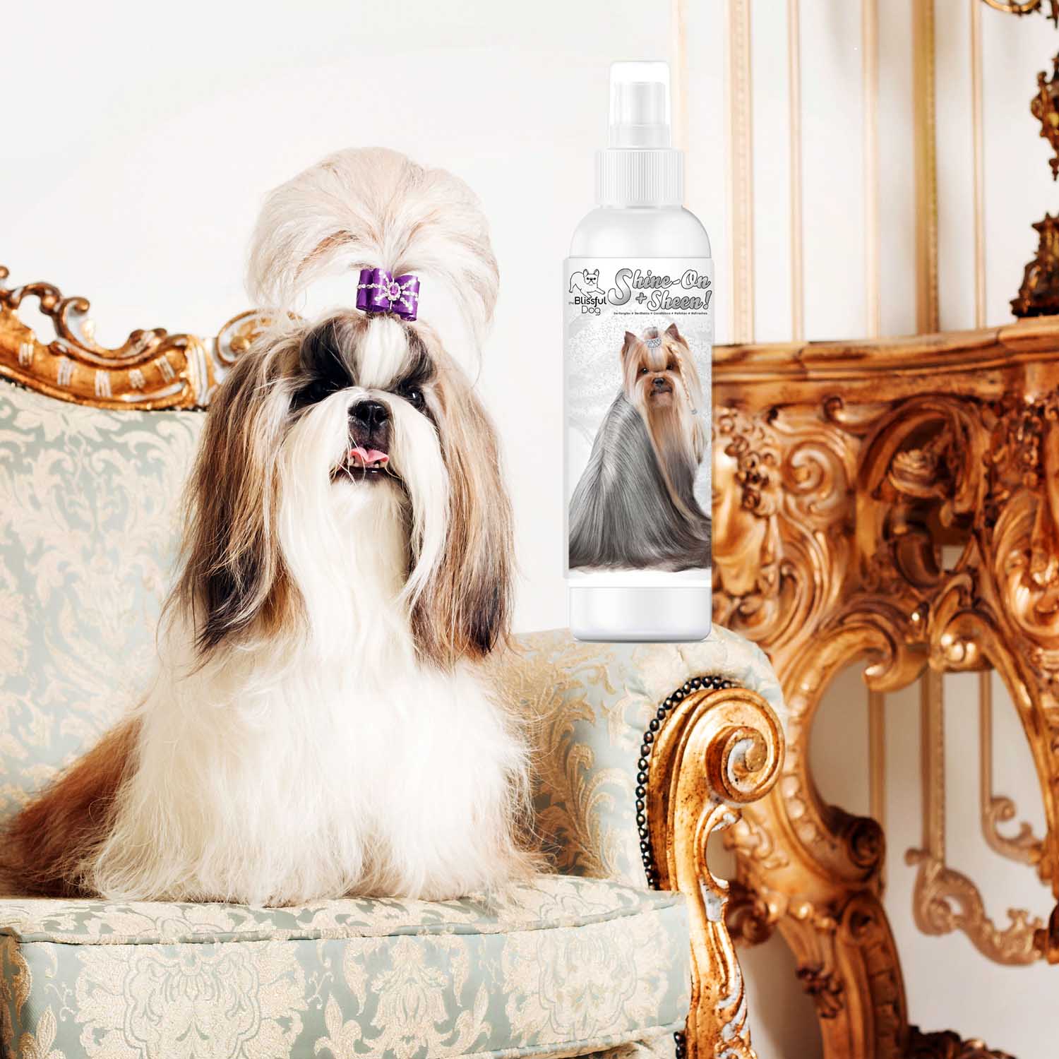 Shine-On+Sheen Dog De-Tangling Coat Spray - Image 5