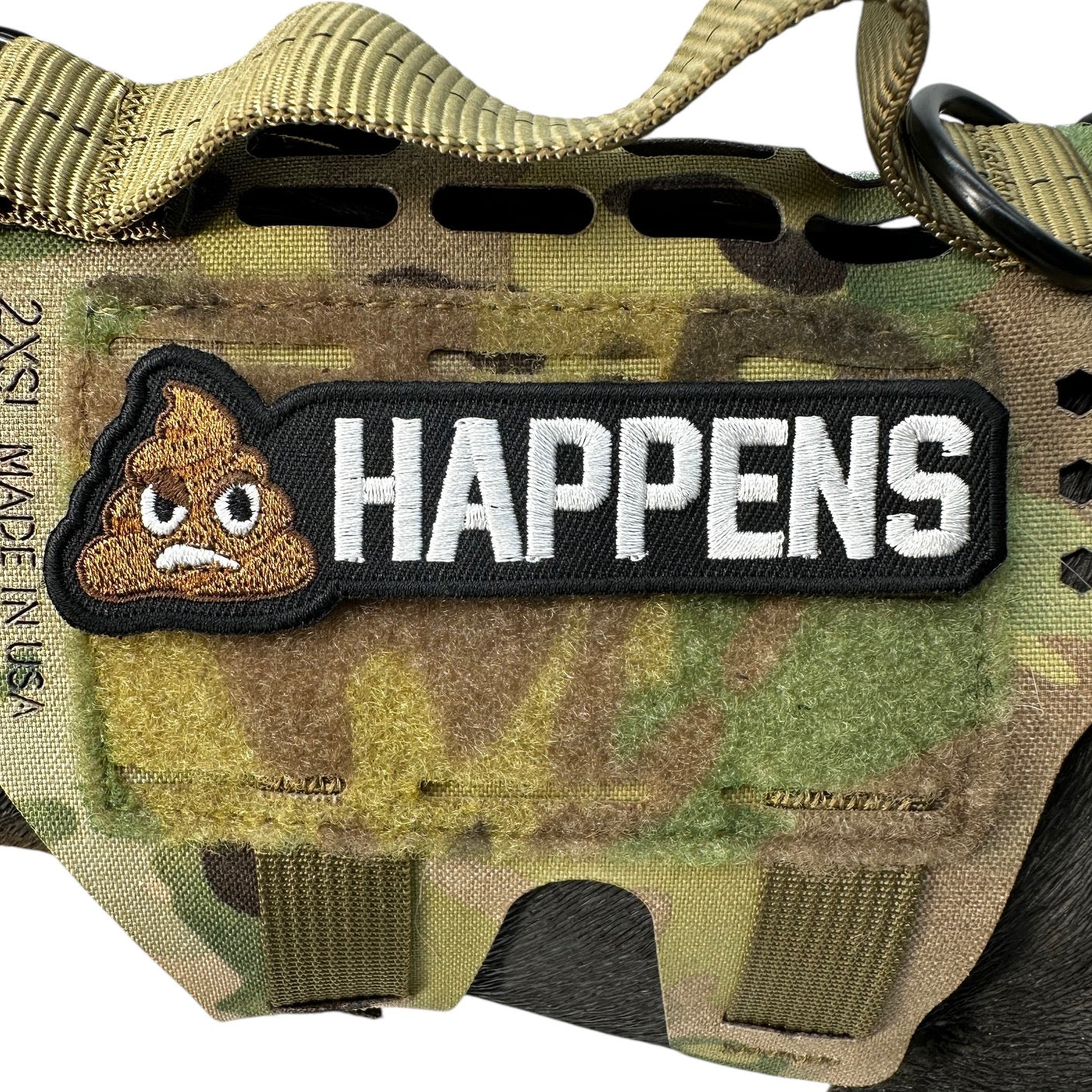Shit Happens Embroidered Morale Patch - Image 3