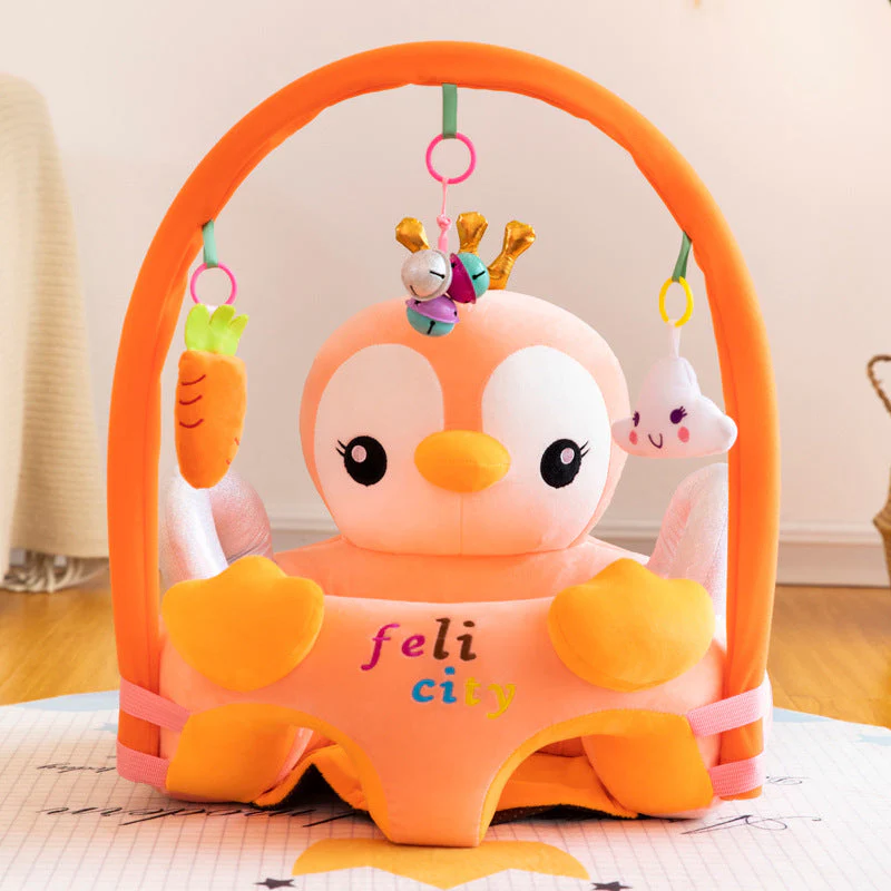 Shopping Basket, Child Seat, Plush Toy, Baby Learn To Sit On Chair - Image 5