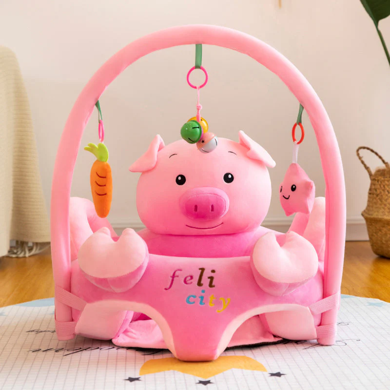 Shopping Basket, Child Seat, Plush Toy, Baby Learn To Sit On Chair - Image 7