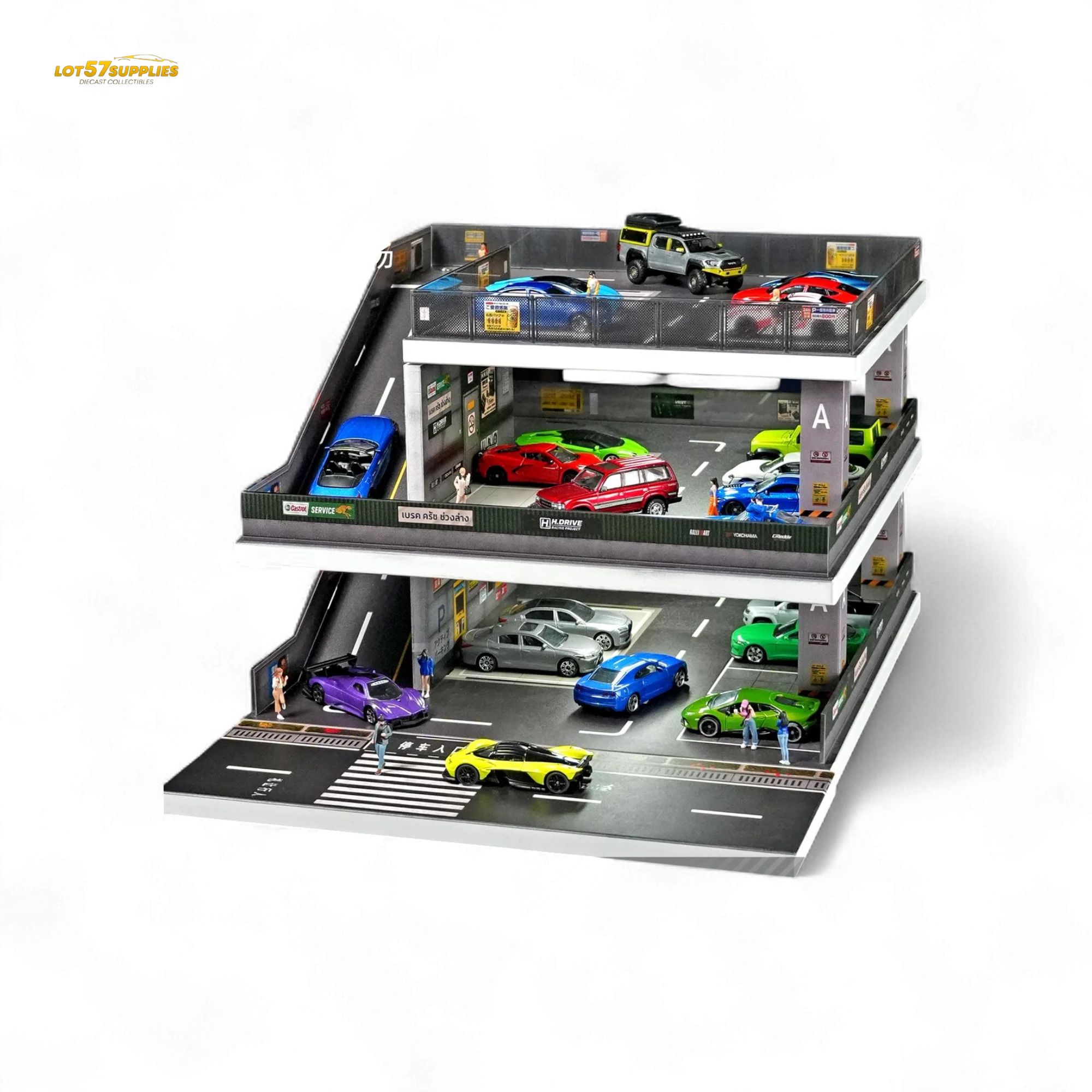 Shou Cang Jia Japanese Ramp Parking Lot 1:64 - Image 2