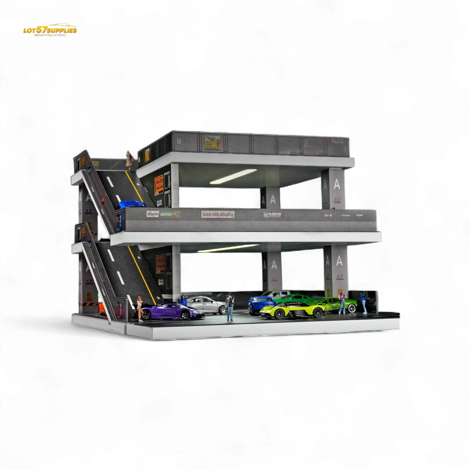 Shou Cang Jia Japanese Ramp Parking Lot 1:64 - Image 3