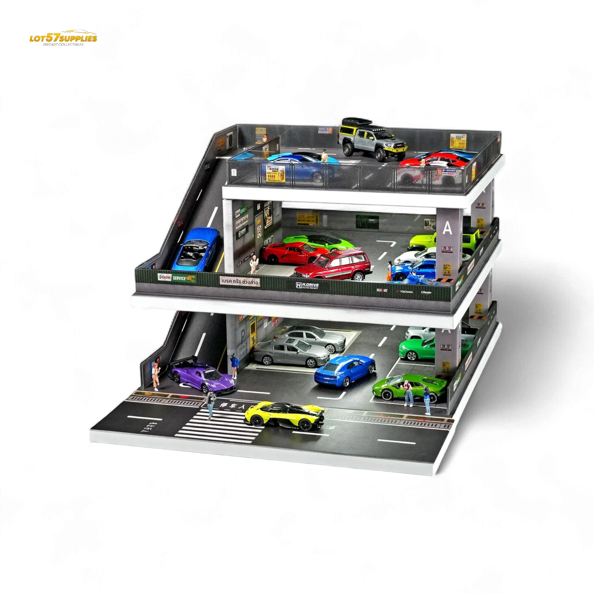 Shou Cang Jia Japanese Ramp Parking Lot 1:64 - Image 8