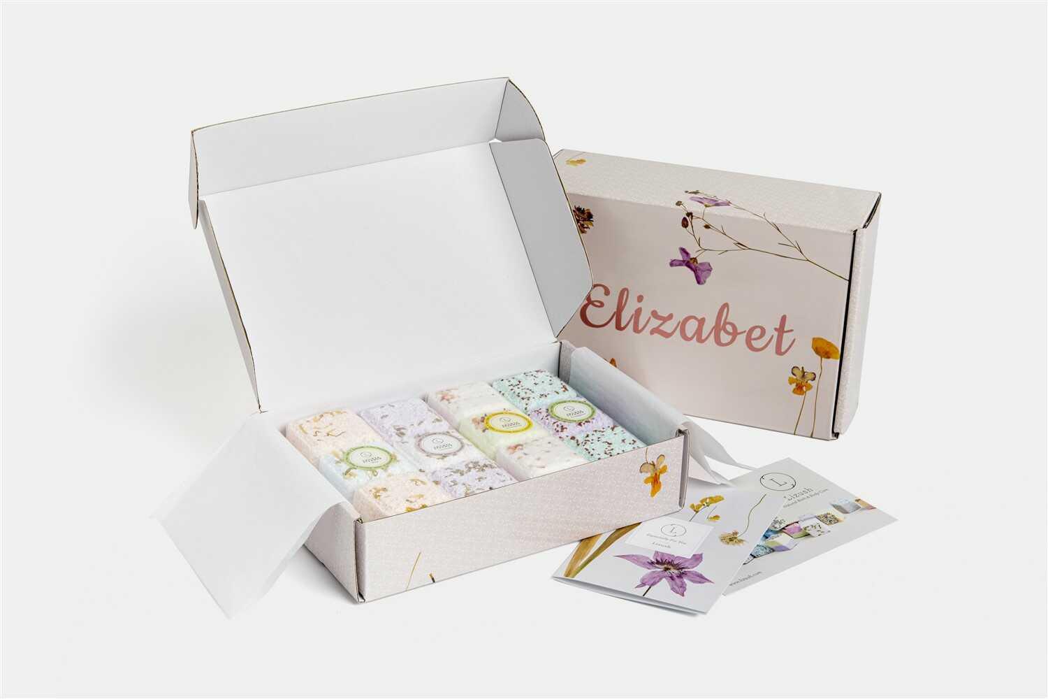 Shower Steamers, Set of 12 big fizzies, Cheer up Gift Set, Relaxing Gift Box - Image 5