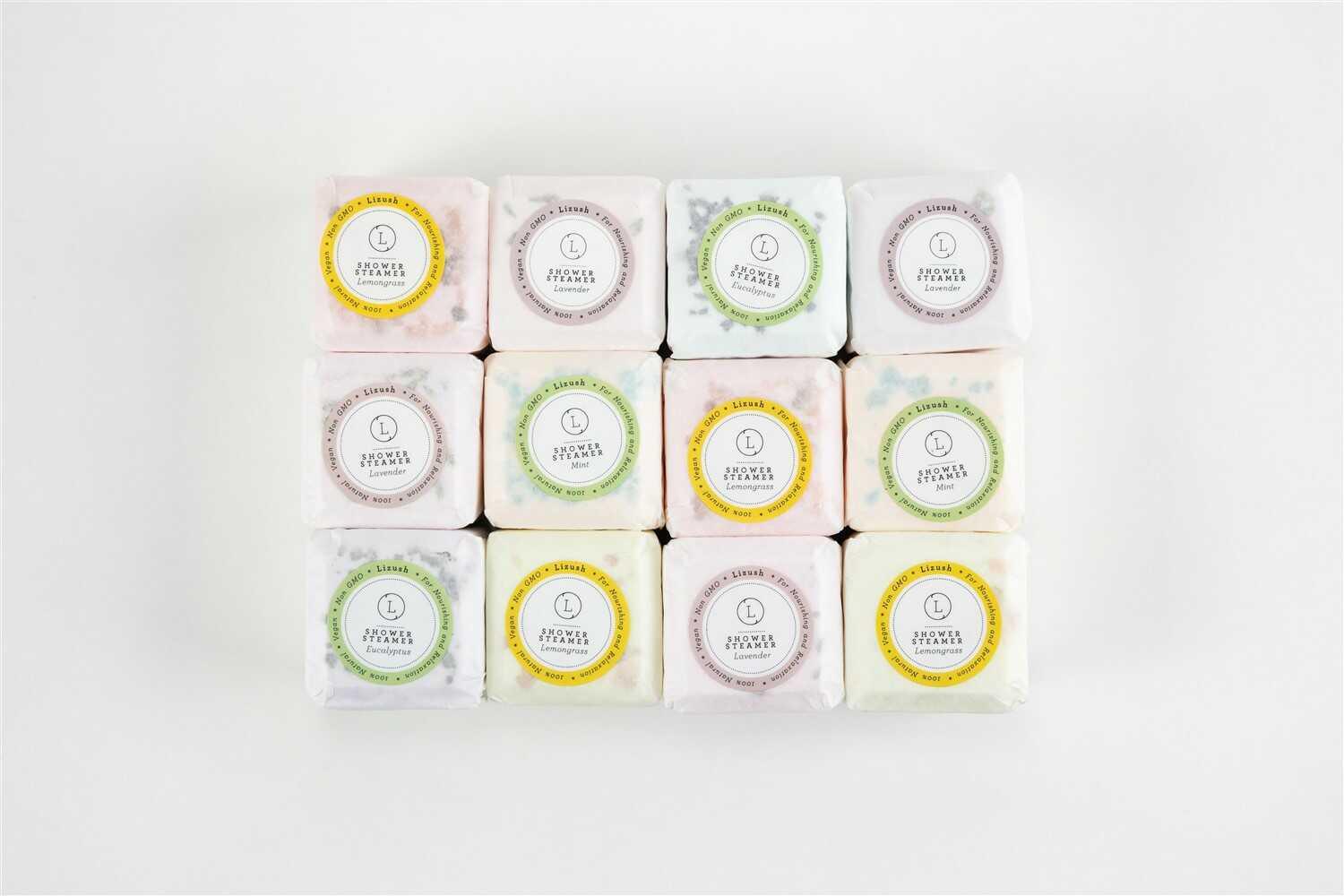 Shower Steamers, Set of 12 big fizzies, Cheer up Gift Set, Relaxing Gift Box - Image 7