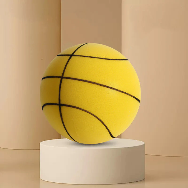 Silent High Density Foam Sports Ball Indoor Mute Basketball Soft Elastic Ball Children Sports Toy Games - Image 12