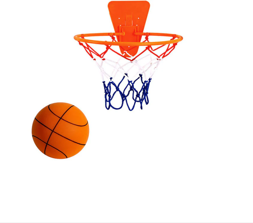 Silent High Density Foam Sports Ball Indoor Mute Basketball Soft Elastic Ball Children Sports Toy Games - Image 16