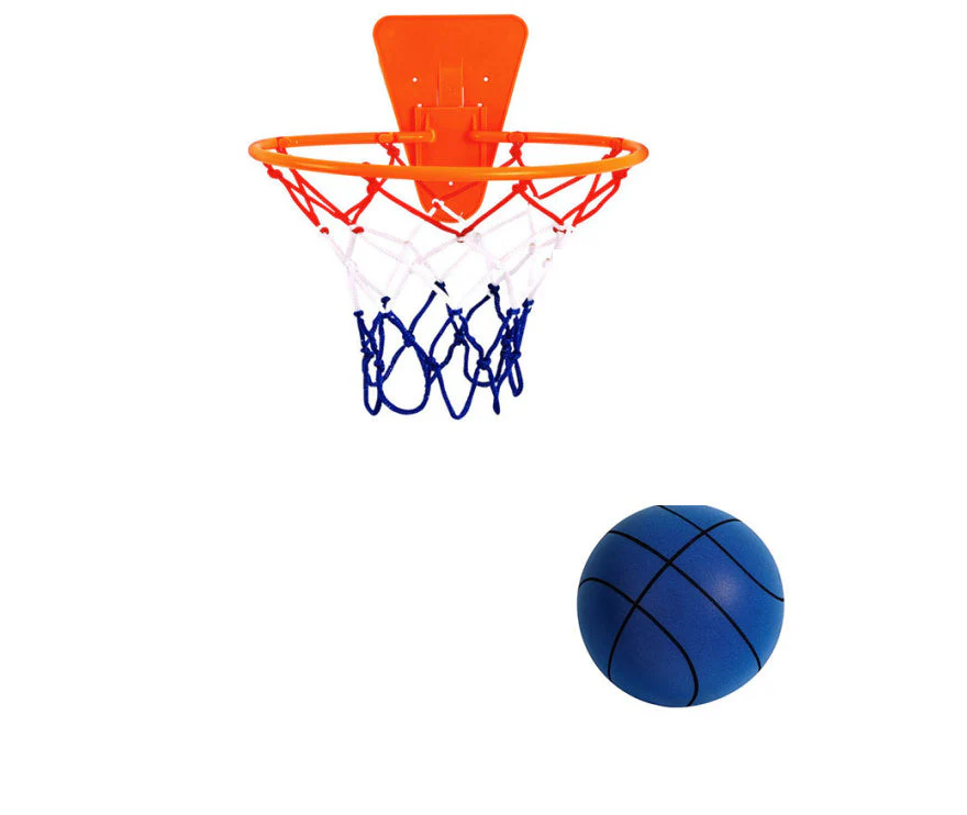 Silent High Density Foam Sports Ball Indoor Mute Basketball Soft Elastic Ball Children Sports Toy Games - Image 17
