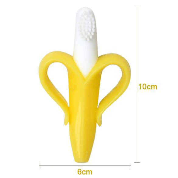 Silicon Bebe Banana Teether Toy - Image 2